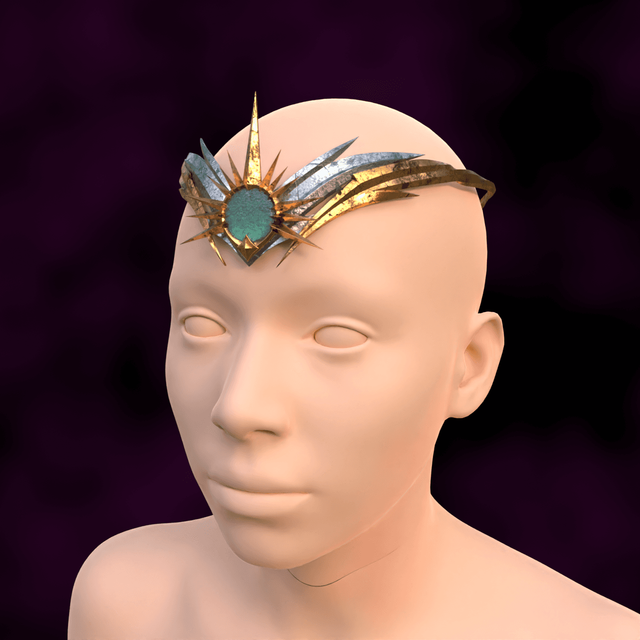 FANTASY CIRCLET OF BLASTING BALDURS GATE 3 3d model