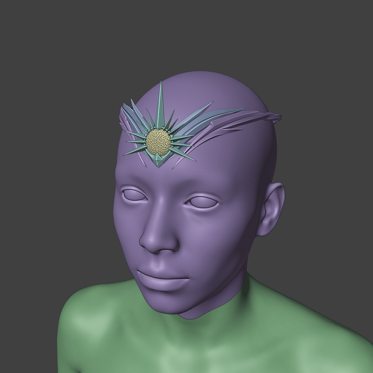 FANTASY CIRCLET OF BLASTING BALDURS GATE 3 3d model