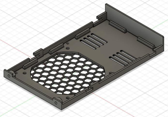 Kingroon KP3S v3 PSU cover 3d model