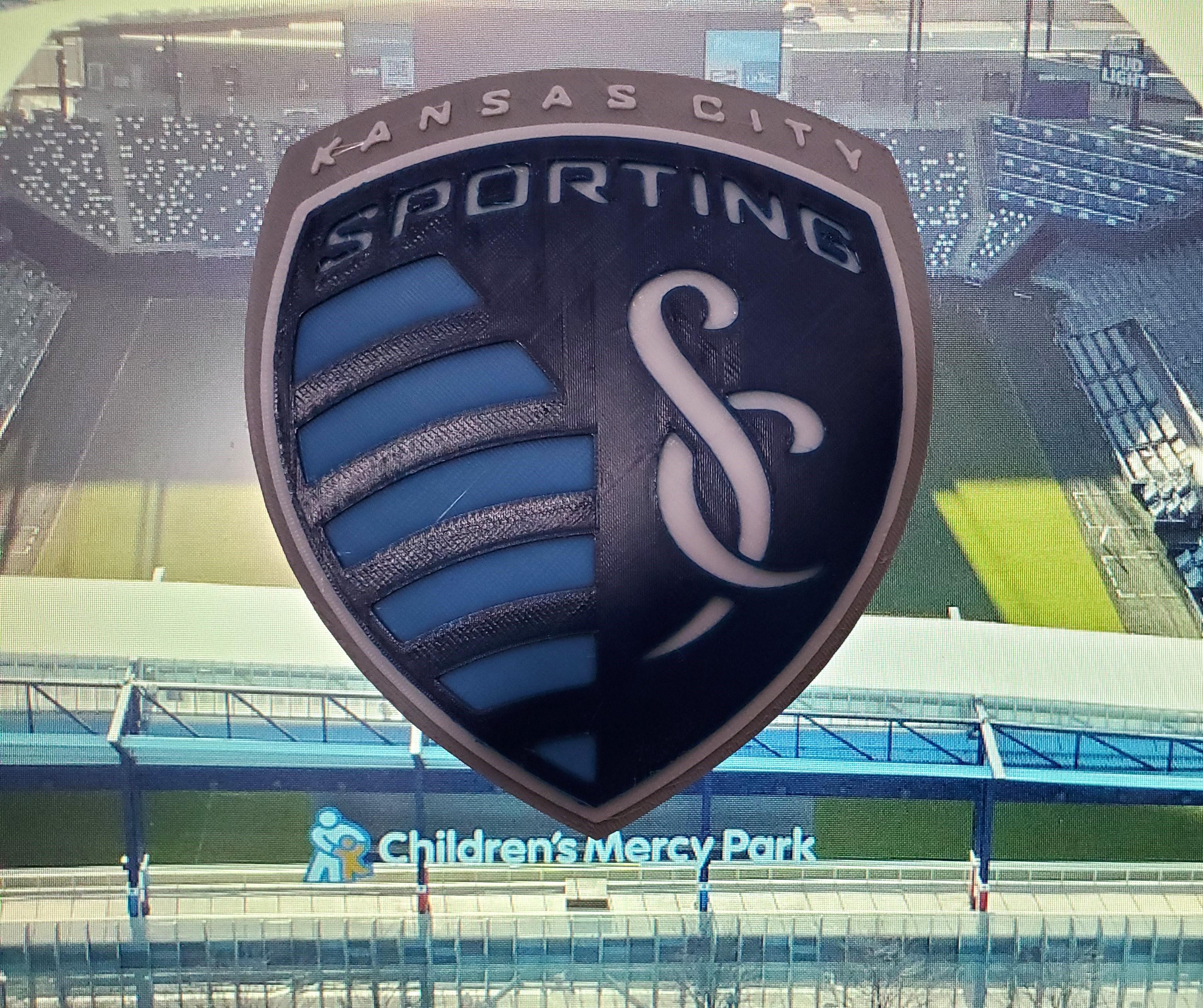 CS Sporting Kansas City coaster or plaque 3d model