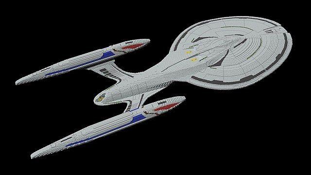 Legacy Class Starship 3d model