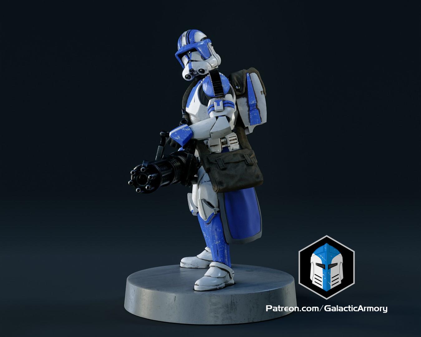 Clone Trooper Figurine - Heavy 3d model