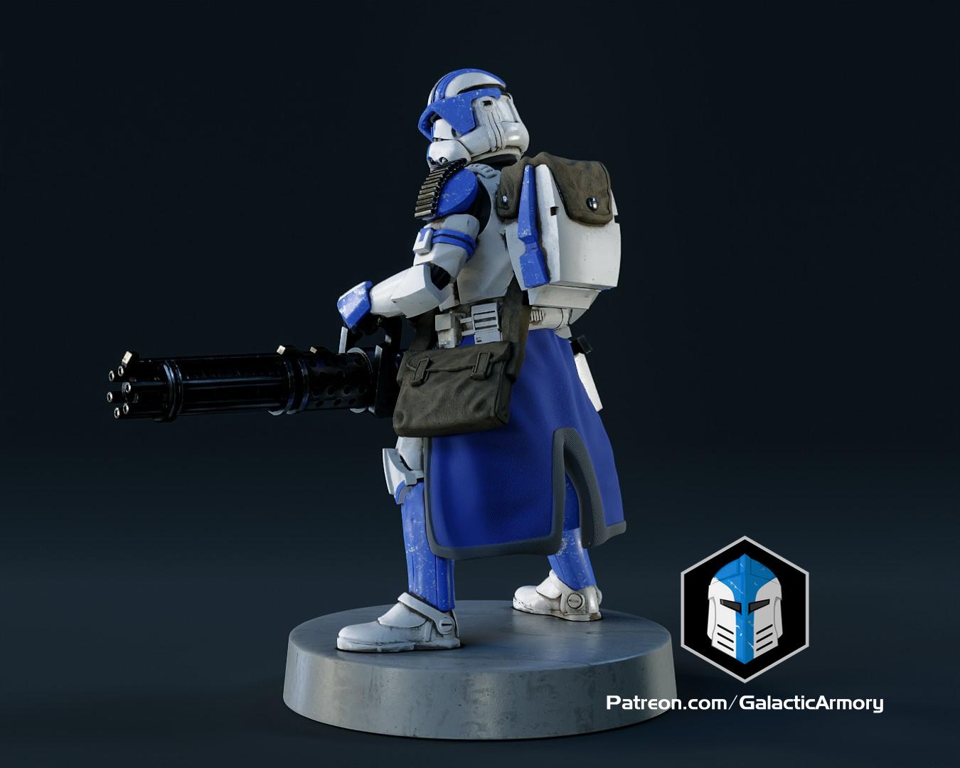 Clone Trooper Figurine - Heavy 3d model