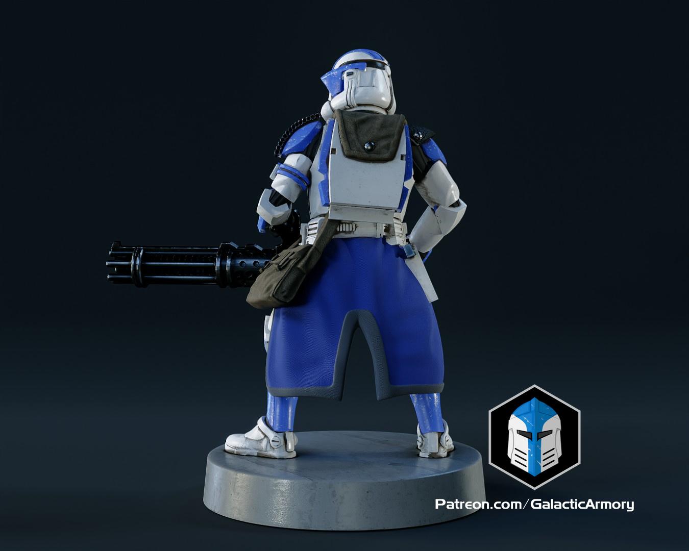 Clone Trooper Figurine - Heavy 3d model