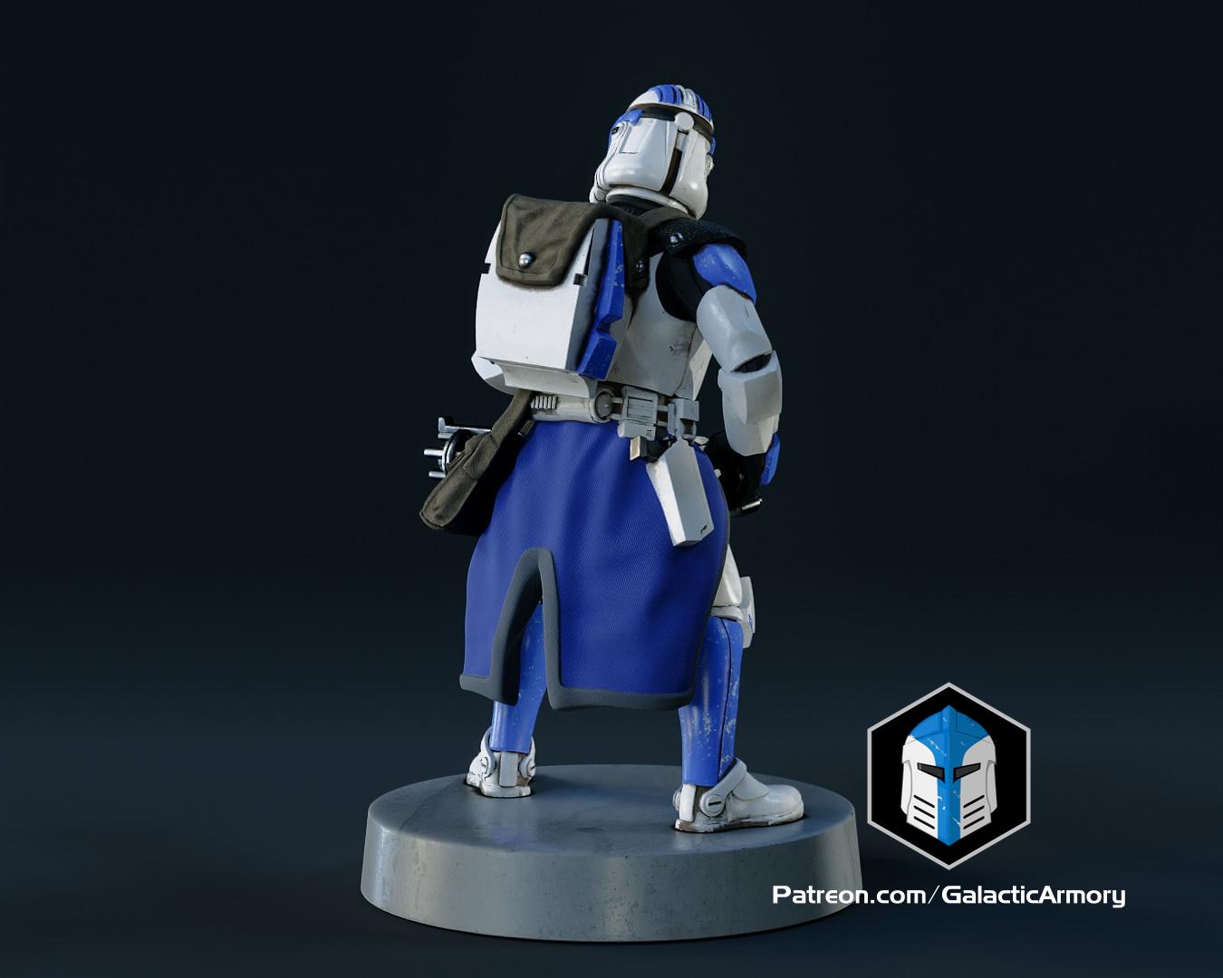 Clone Trooper Figurine - Heavy 3d model