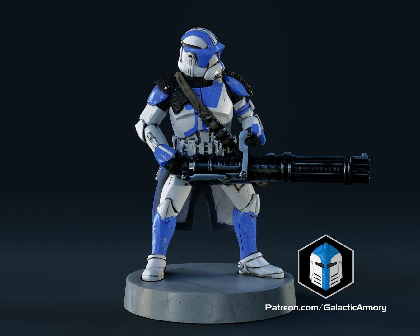 Clone Trooper Figurine - Heavy 3d model