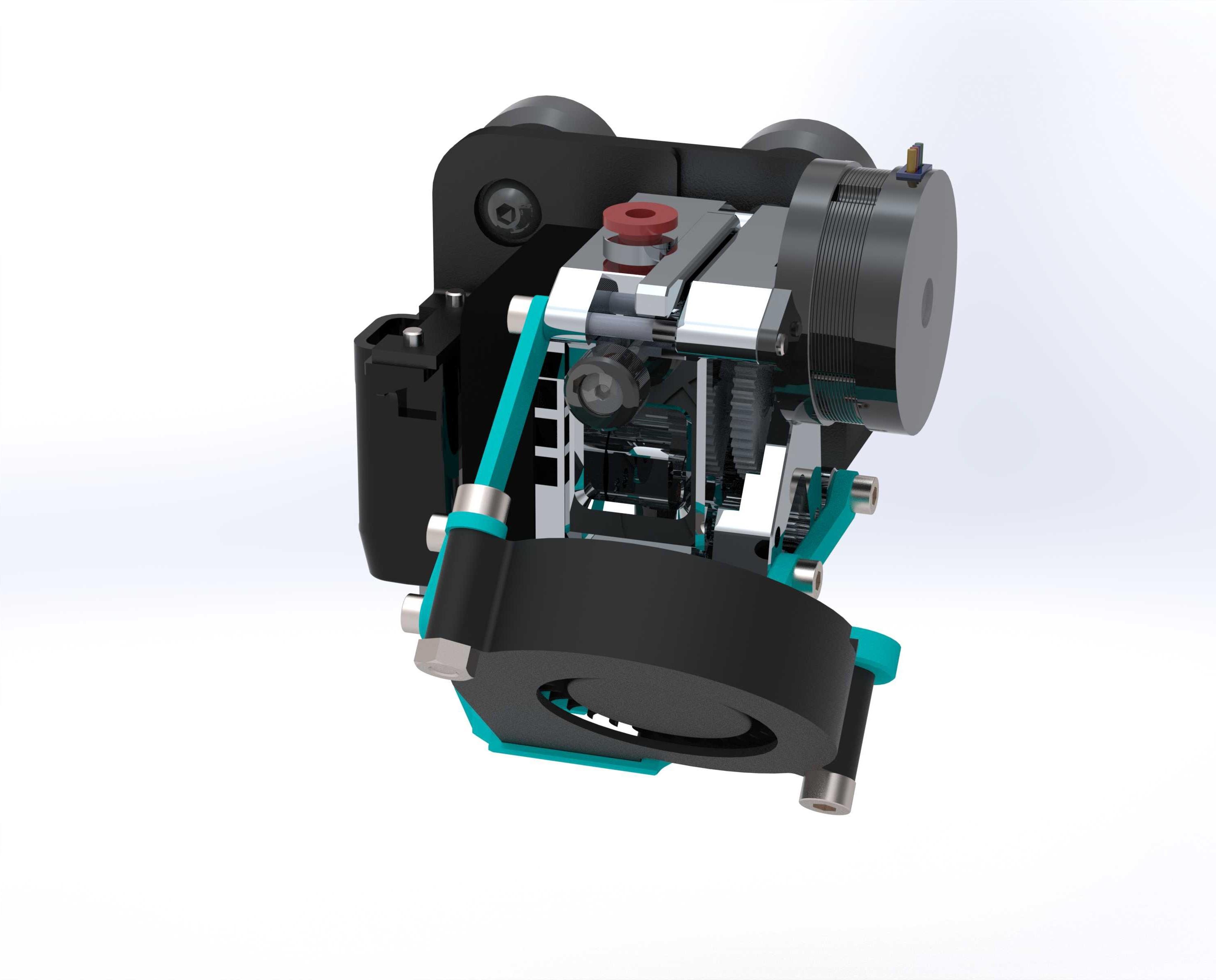 NF-SUNRISE cooling fan mod 3d model