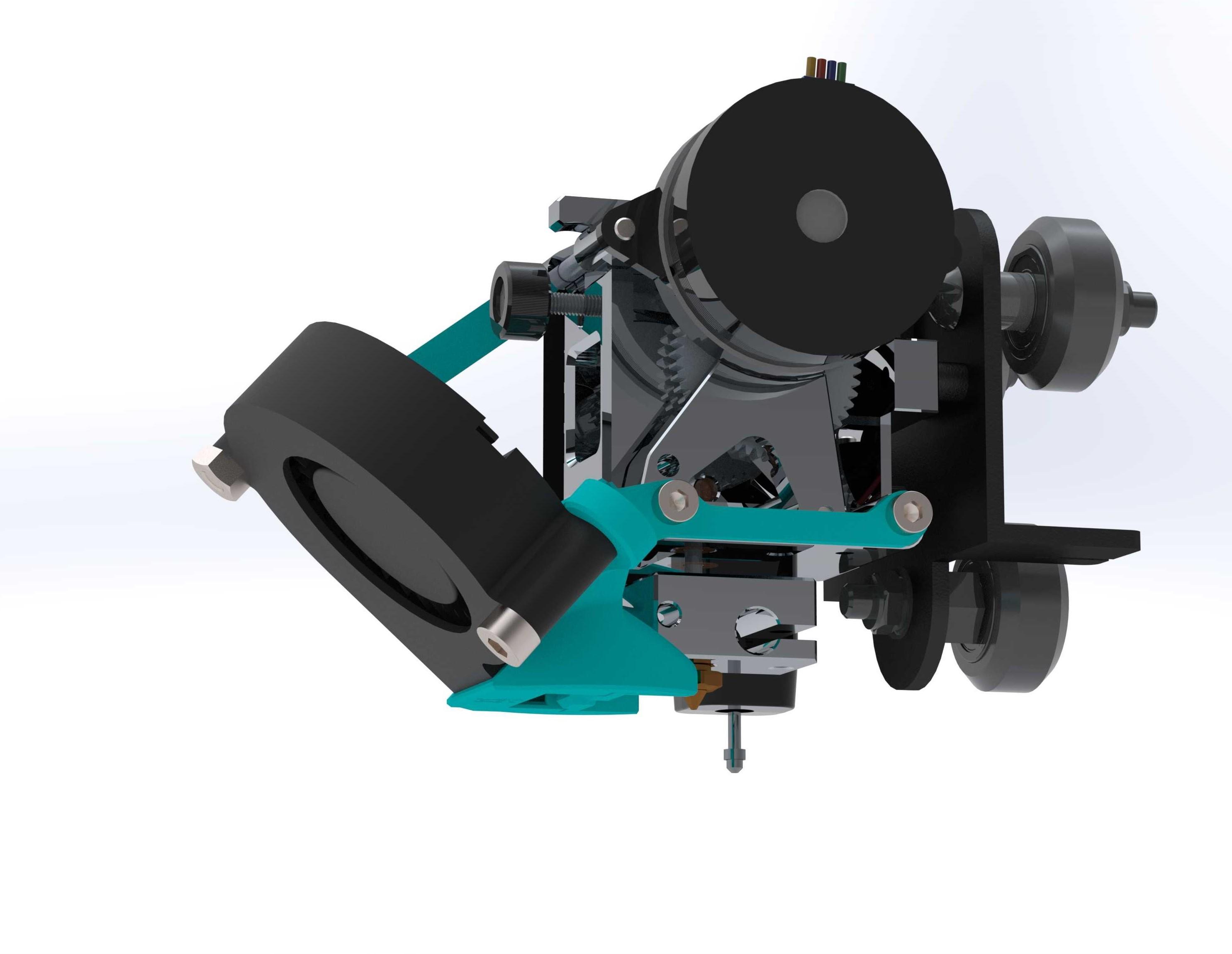 NF-SUNRISE cooling fan mod 3d model