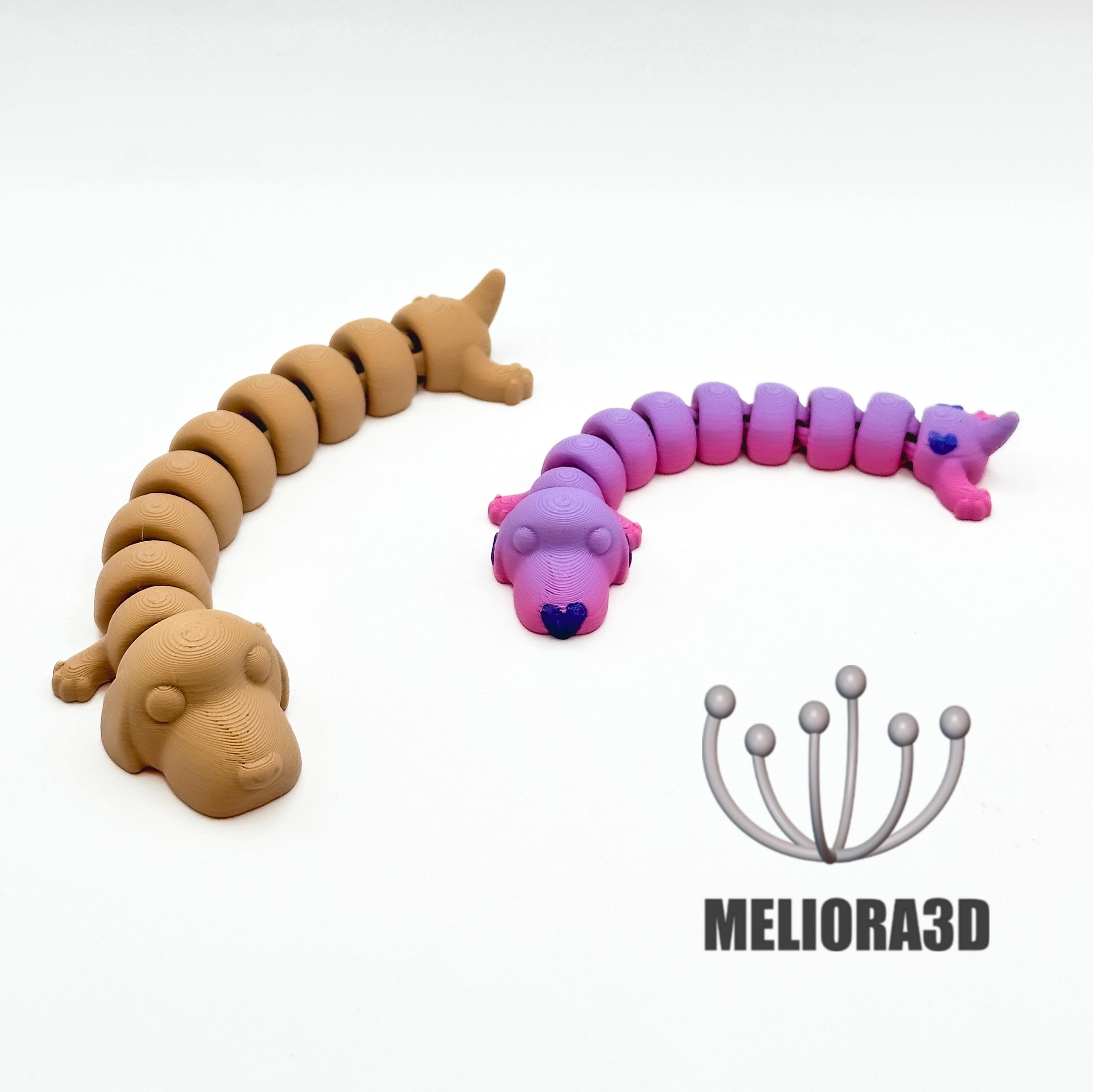 M3D - Long Boi Heart Dachshund 3d model