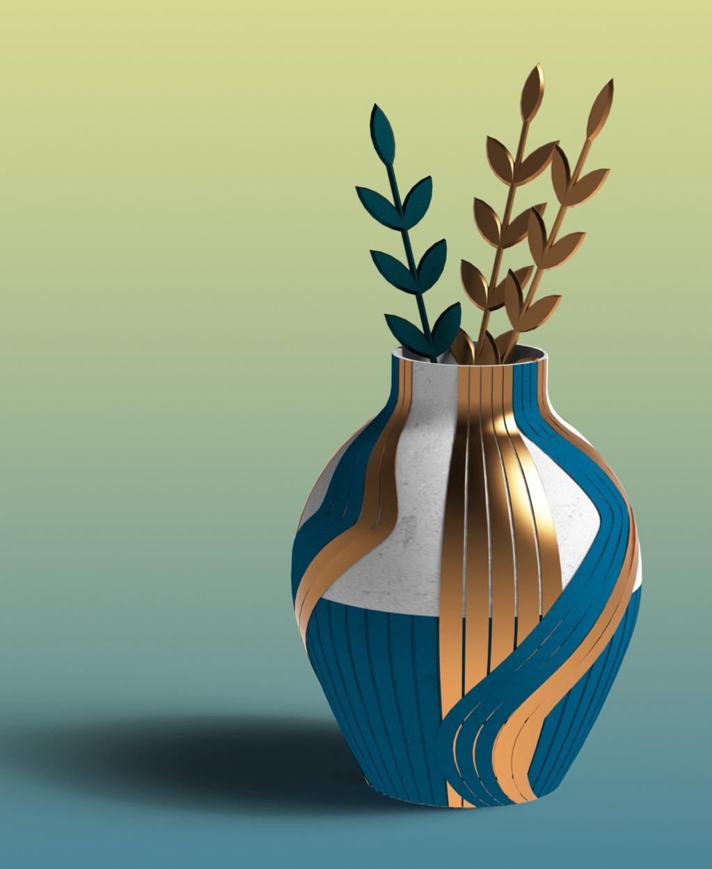 Harbor Breeze ~ Vase 3d model
