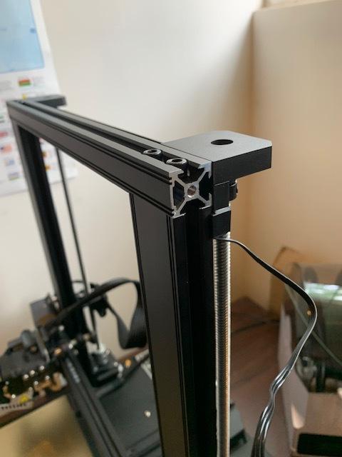 Ender 3 S1 Filament Sensor Fixed Side Mount 3d model