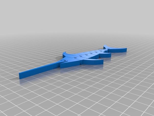 Flexi Articulated Swordfish 3d model