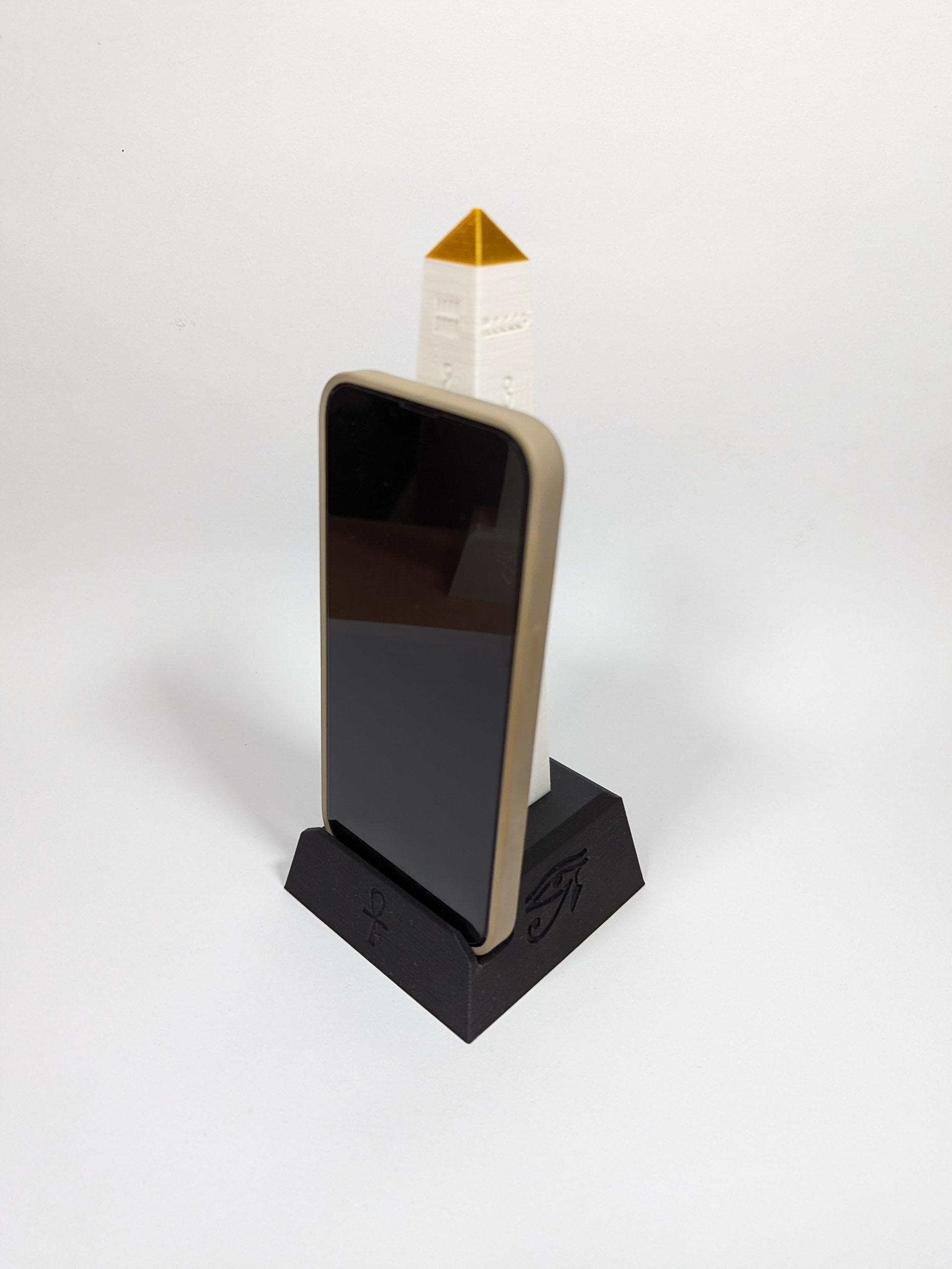 Obelisk Phone Dock 3d model