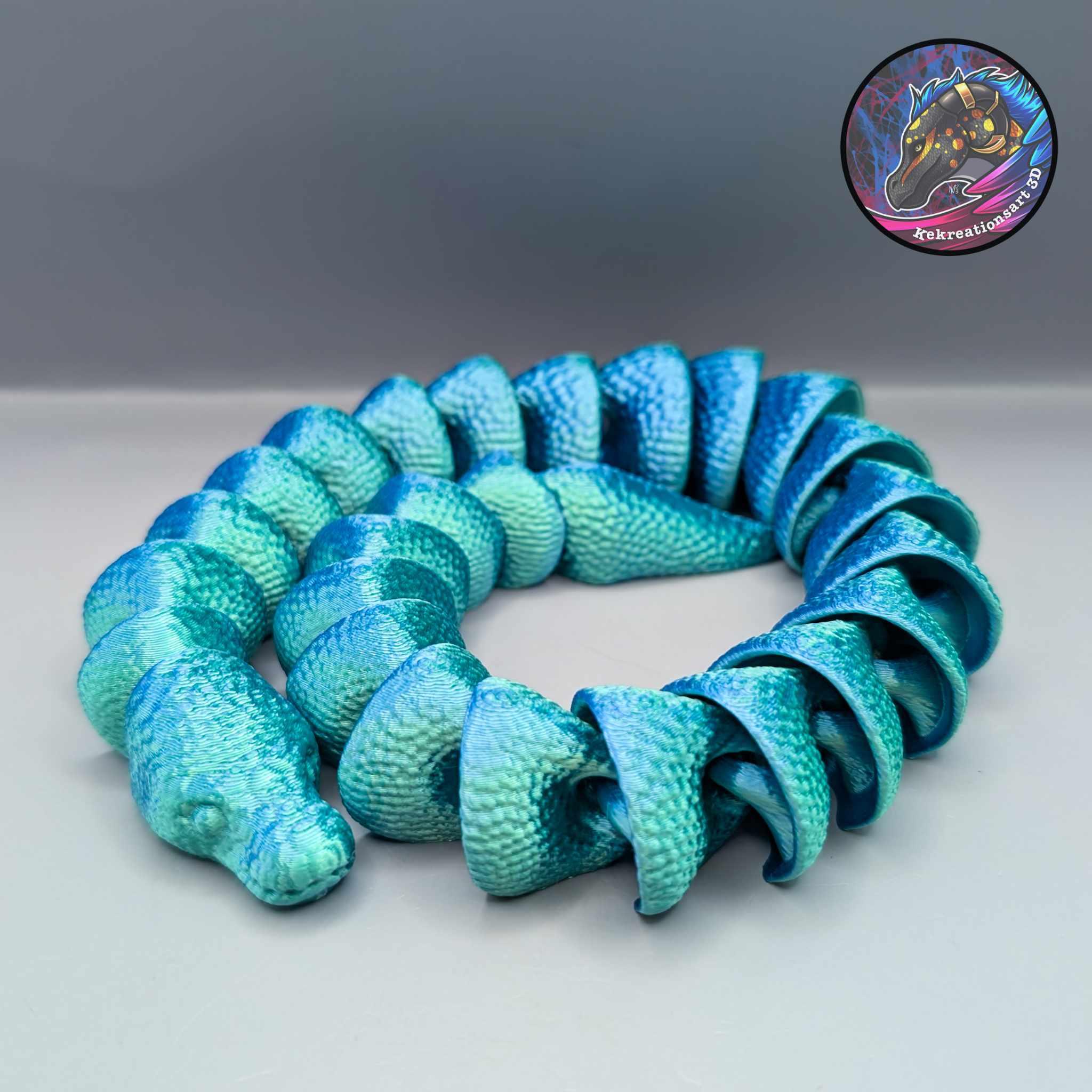 Flexi Ball Python Snake 3d model