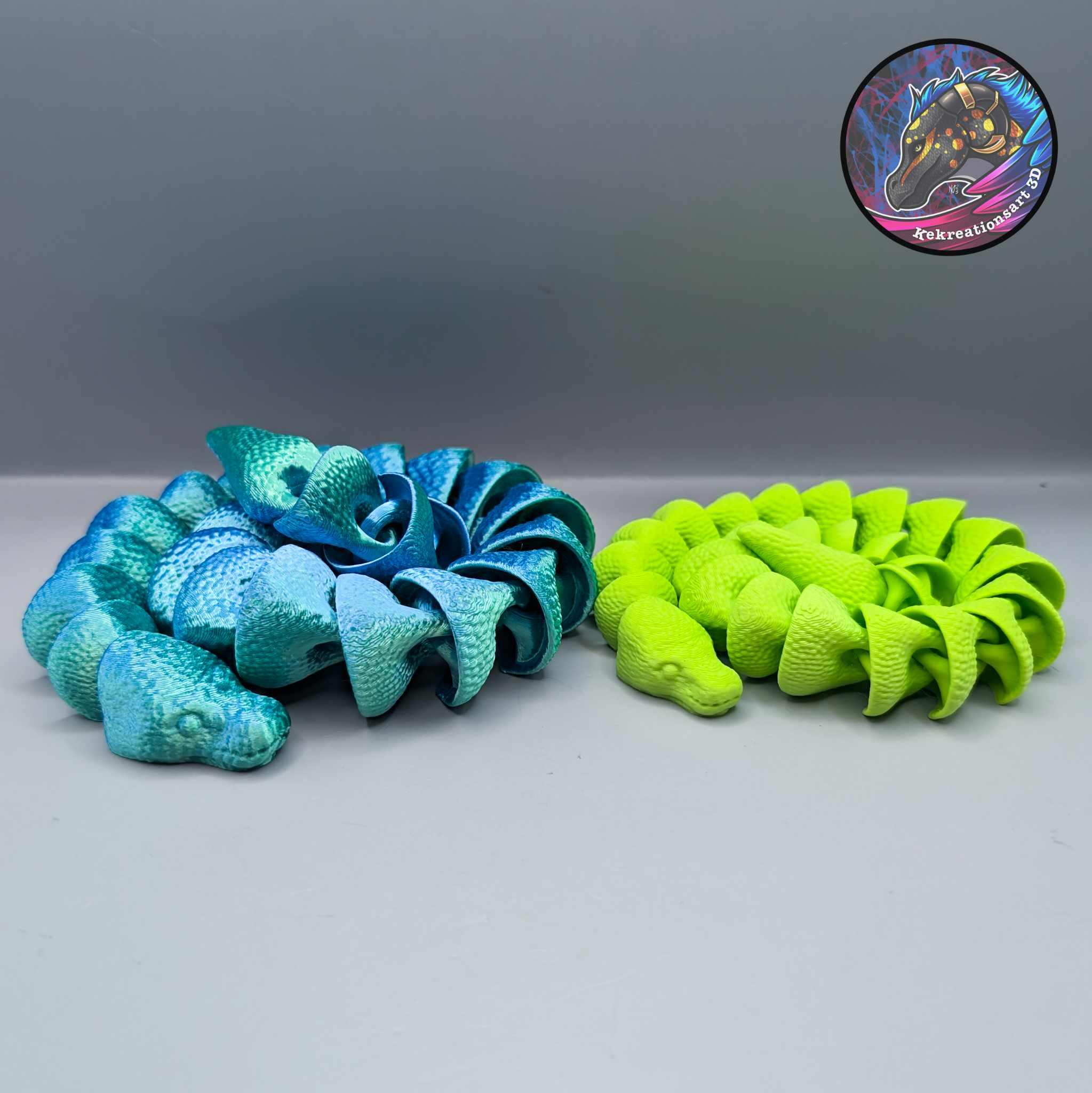 Flexi Ball Python Snake 3d model