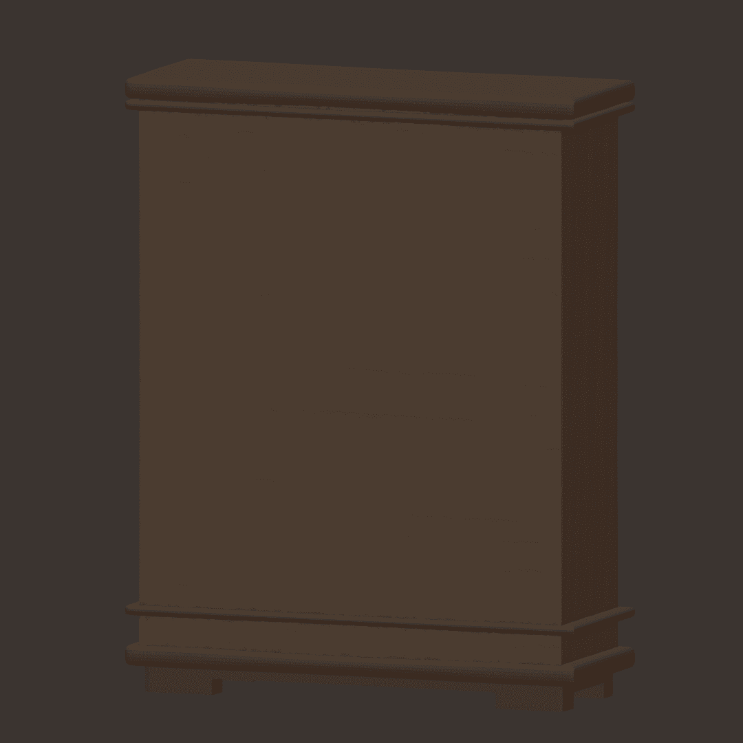 Apothecary Shelf  3d model