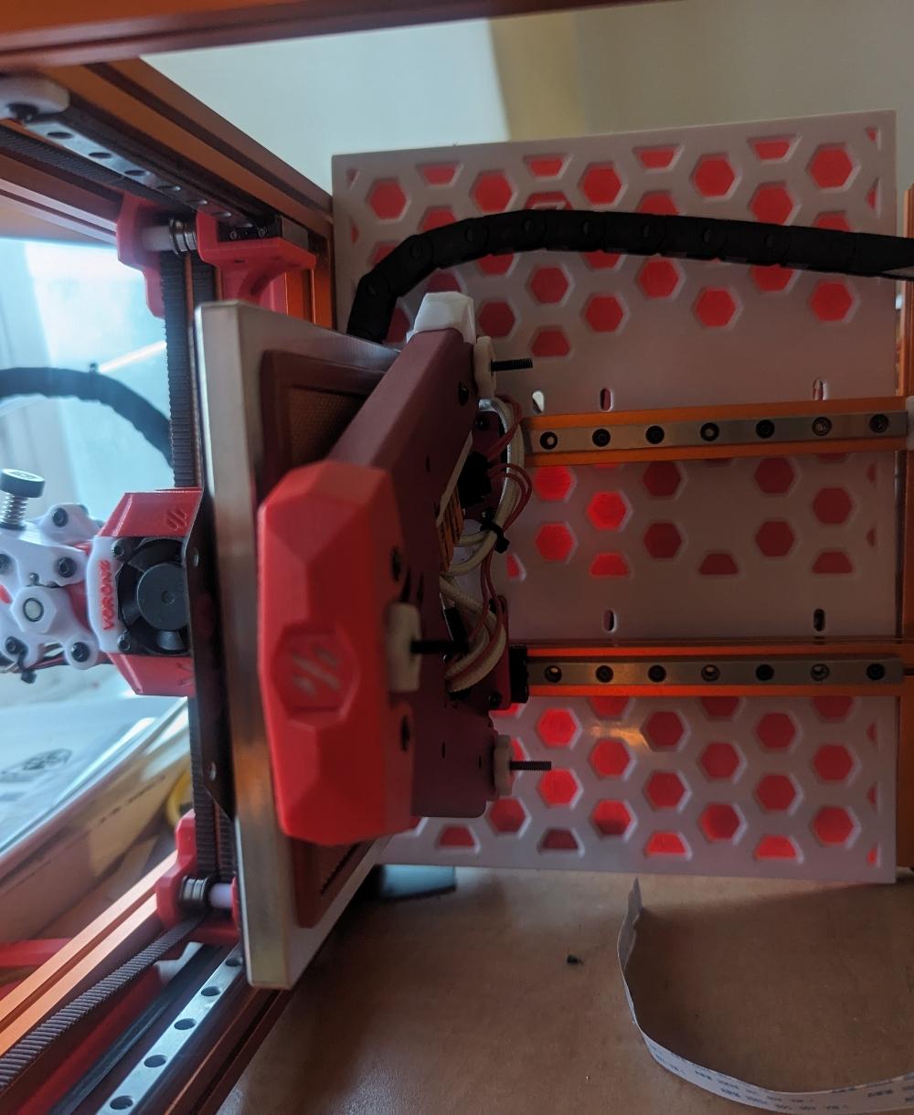 Voron Hex Mid Panel - Accent your 0.2! 3d model