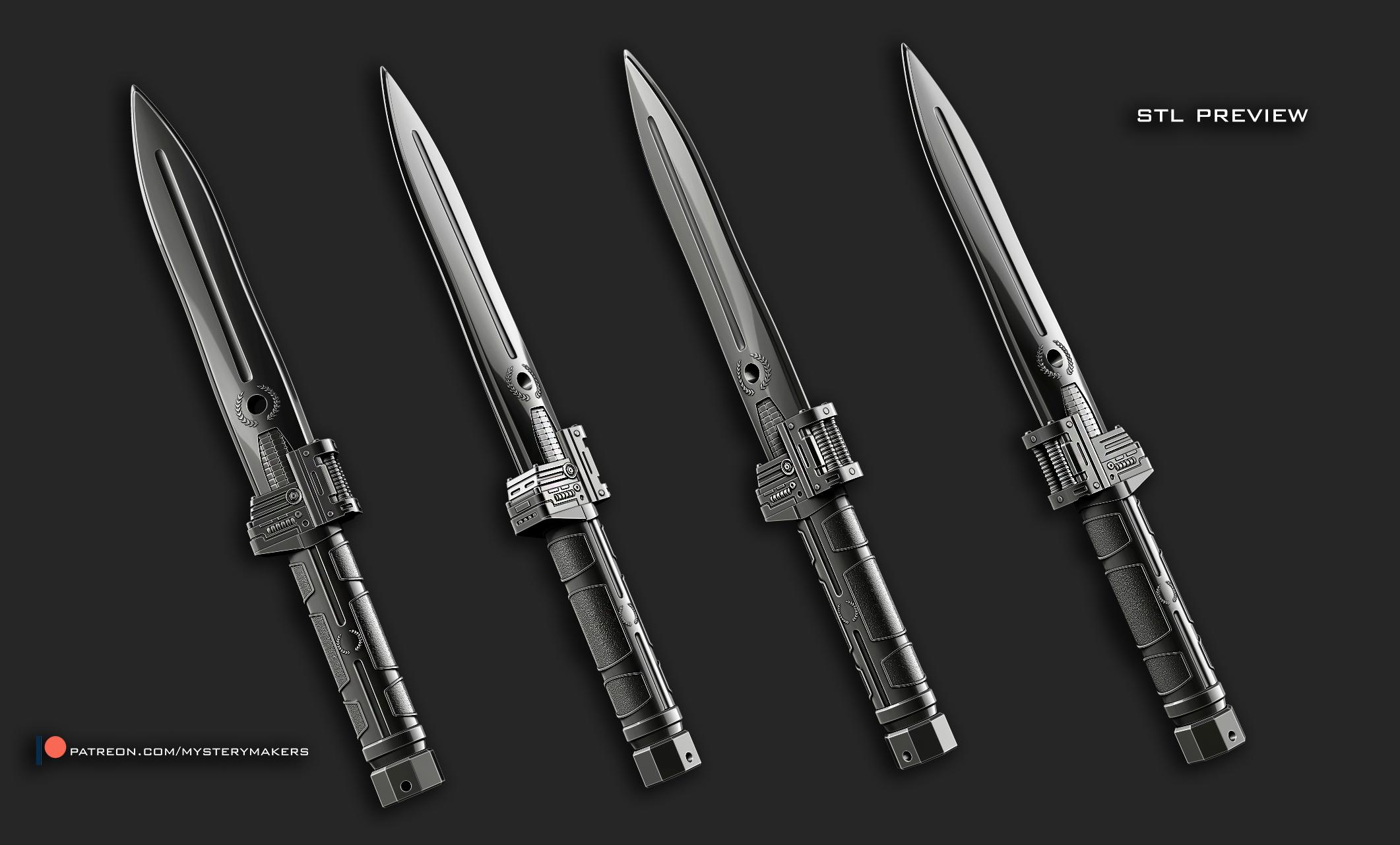 Roman infantry dagger 3d model