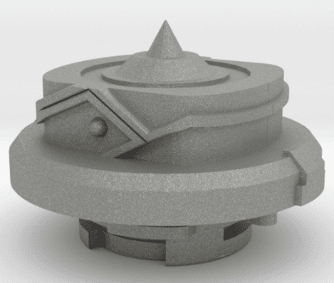 BEYBLADE SHURIKEN | COMPLETE | OVERWATCH SERIES 3d model