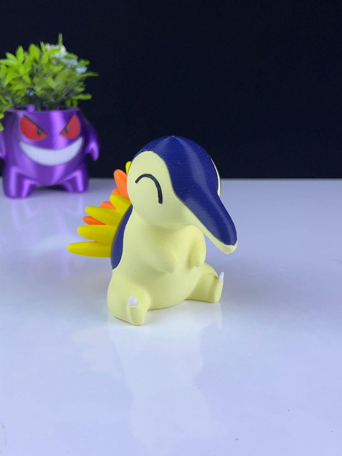 Cyndaquil Pokemon - Multipart 3d model