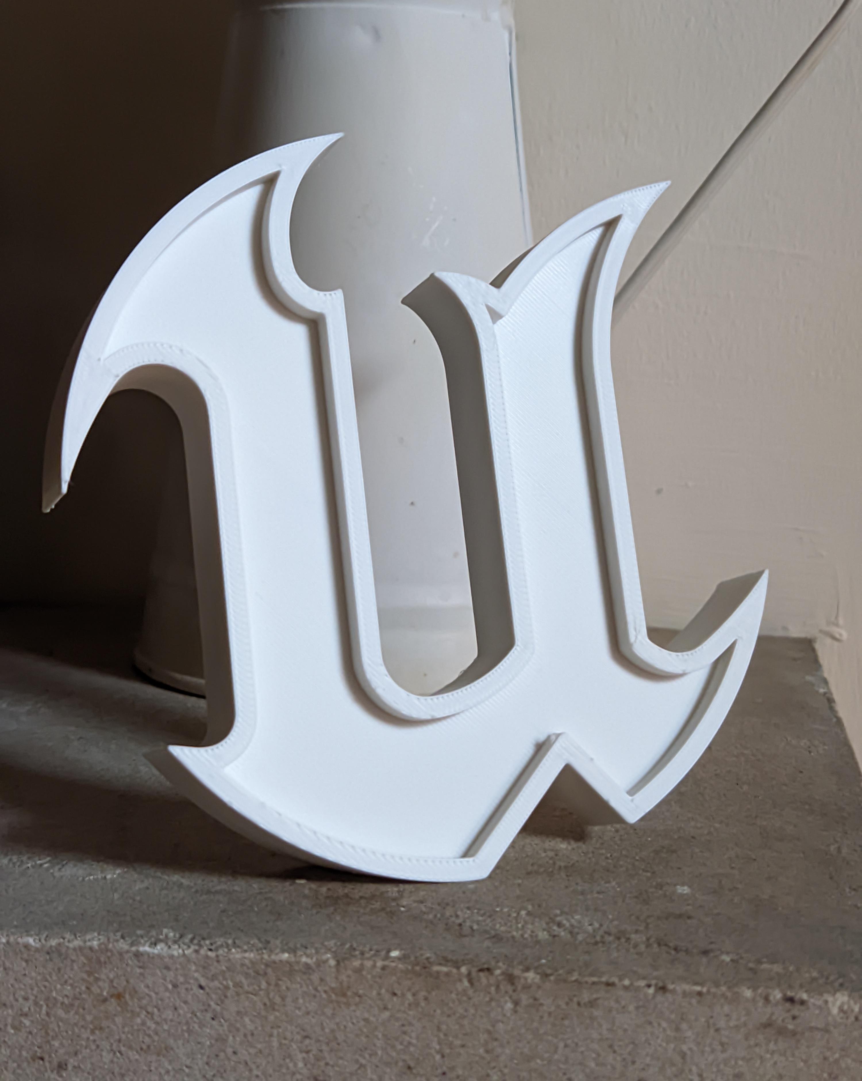 Unreal Logo 3d model