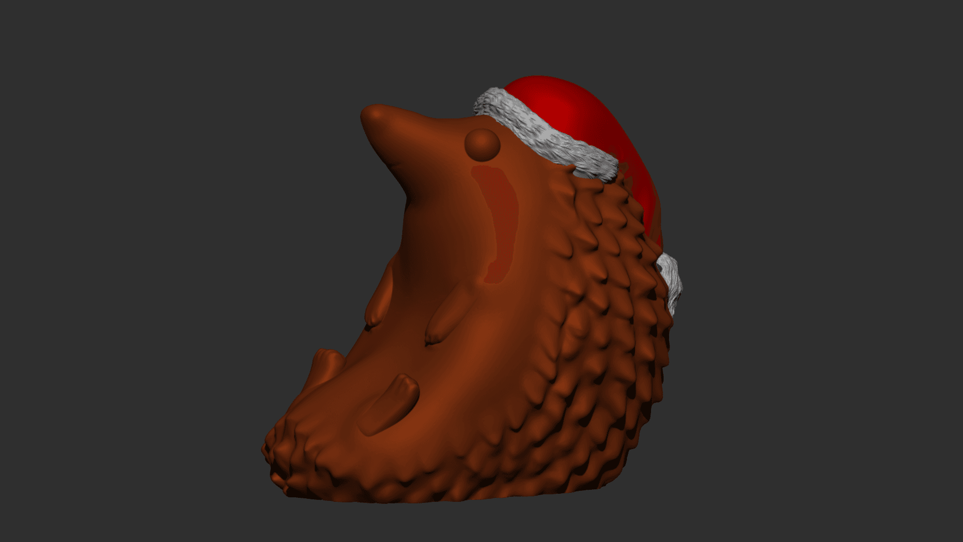 Cute Hedgehog 3d model