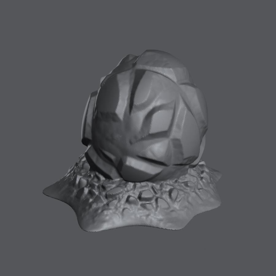 Xorn Babies and Eggs 3d model