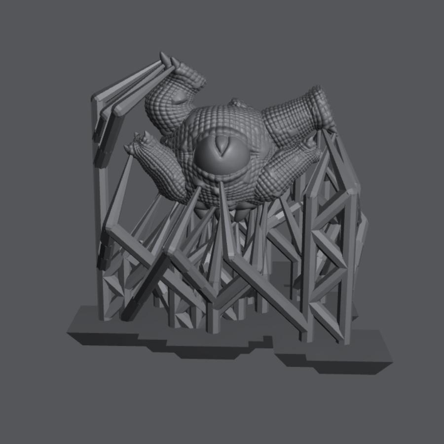 Xorn Babies and Eggs 3d model