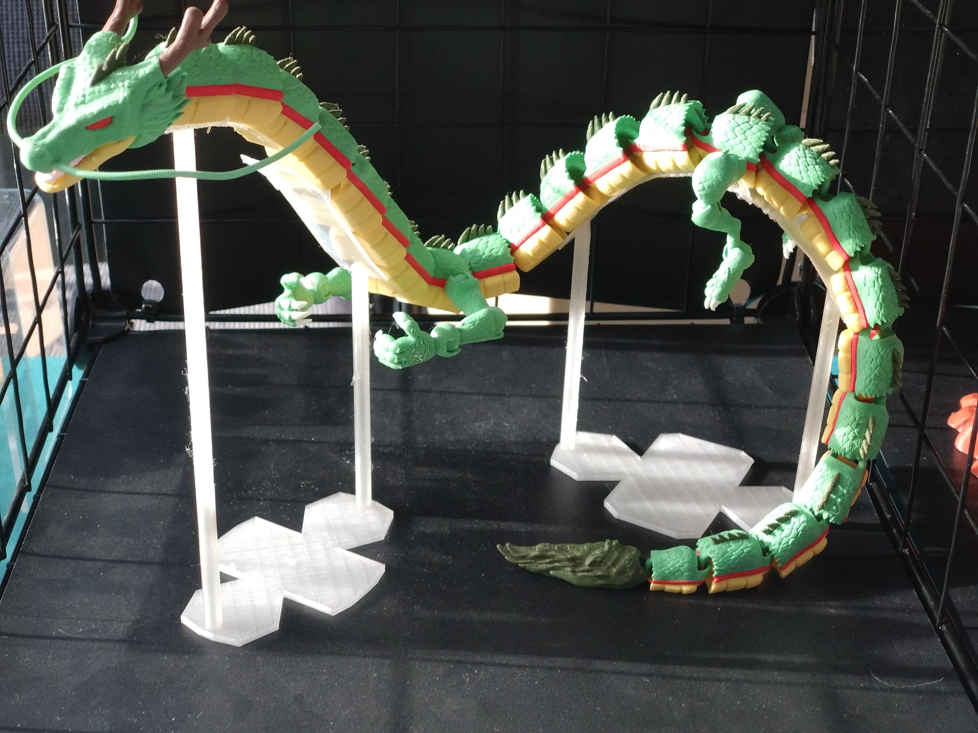 Articulated Shenron Dragon Toy VERSION 2 3d model