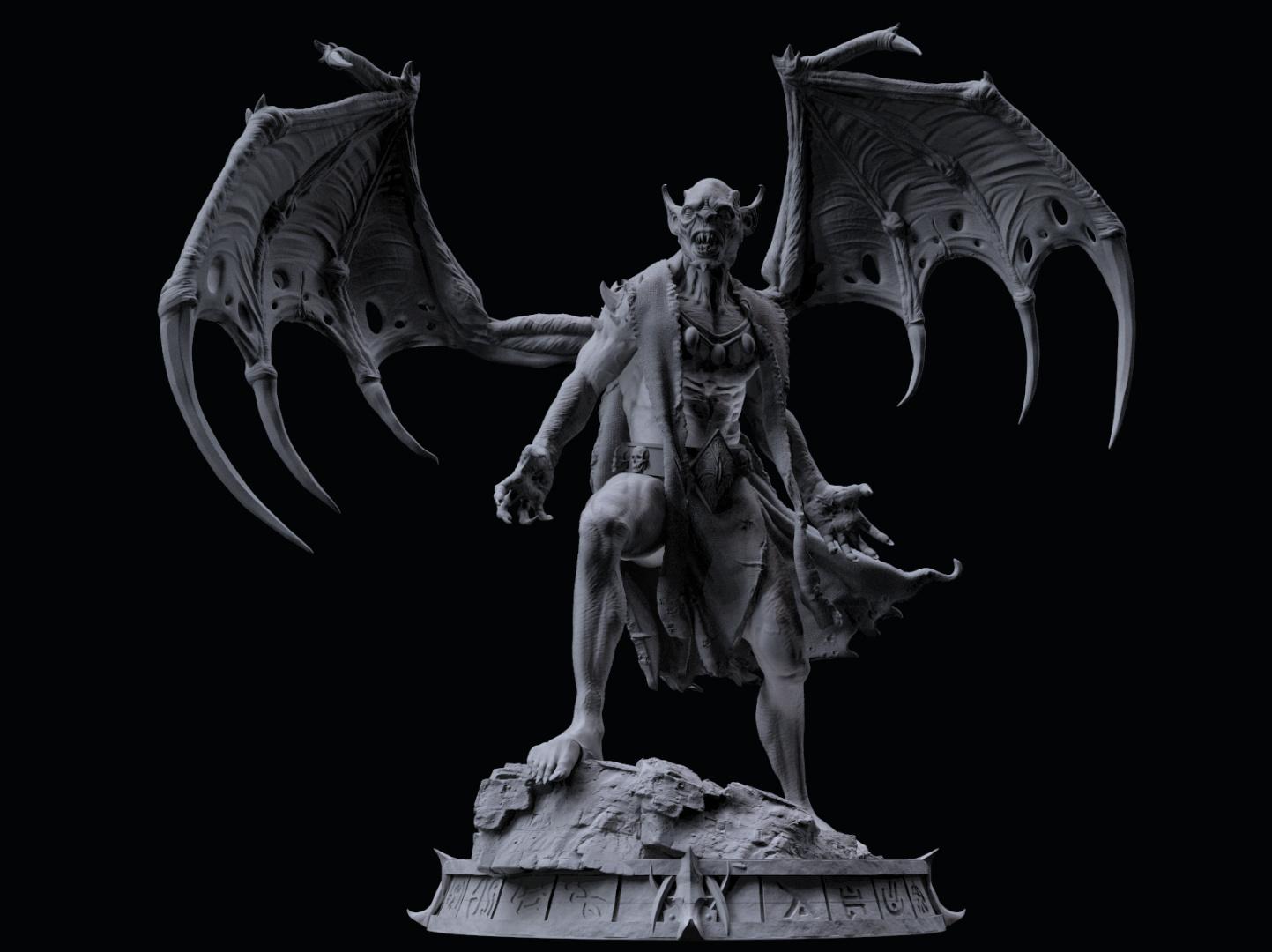 Seeker Vampire (40mm) 3d model