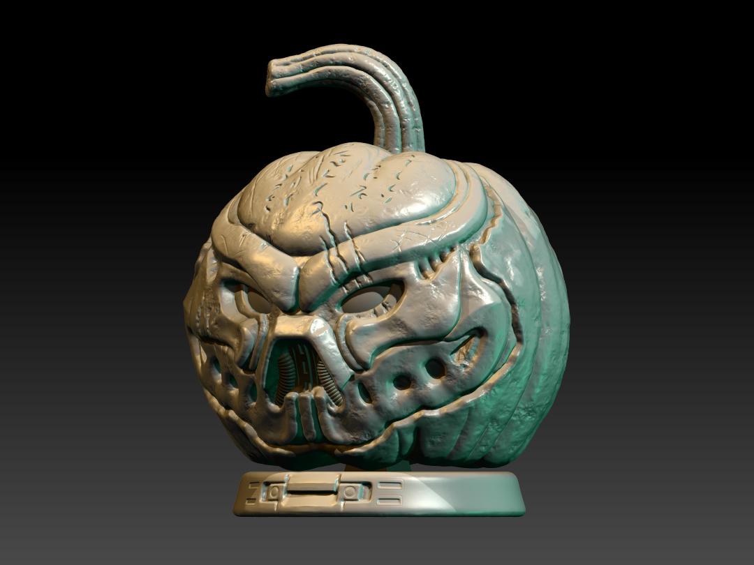 Pumpkin Predator 3d model