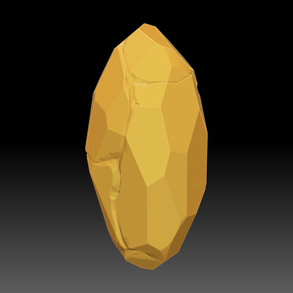 Cracked Crystal 3d model