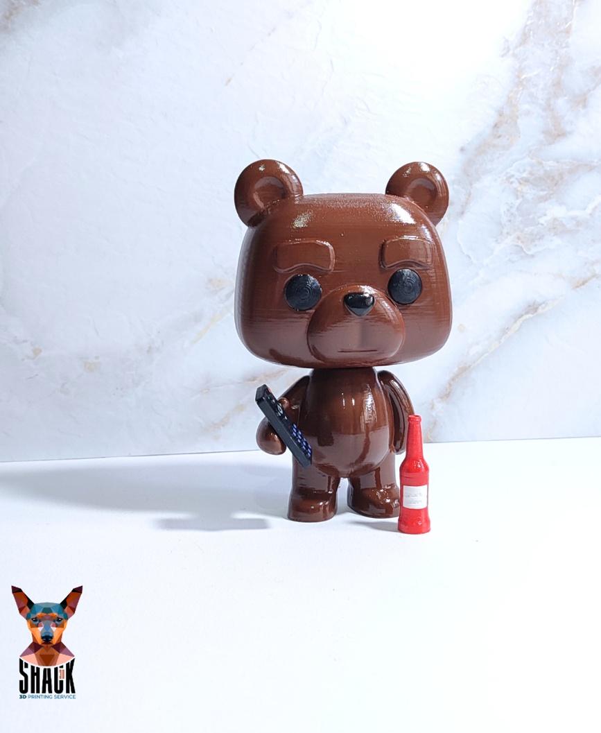 TED Funko Pop (Fanart) 3d model