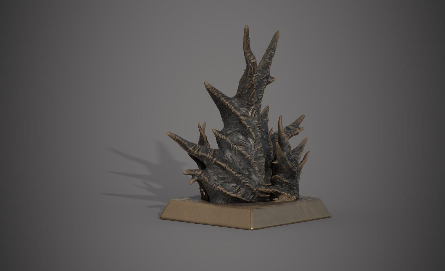 Godzilla Minus One Dorsal Fin 3d model