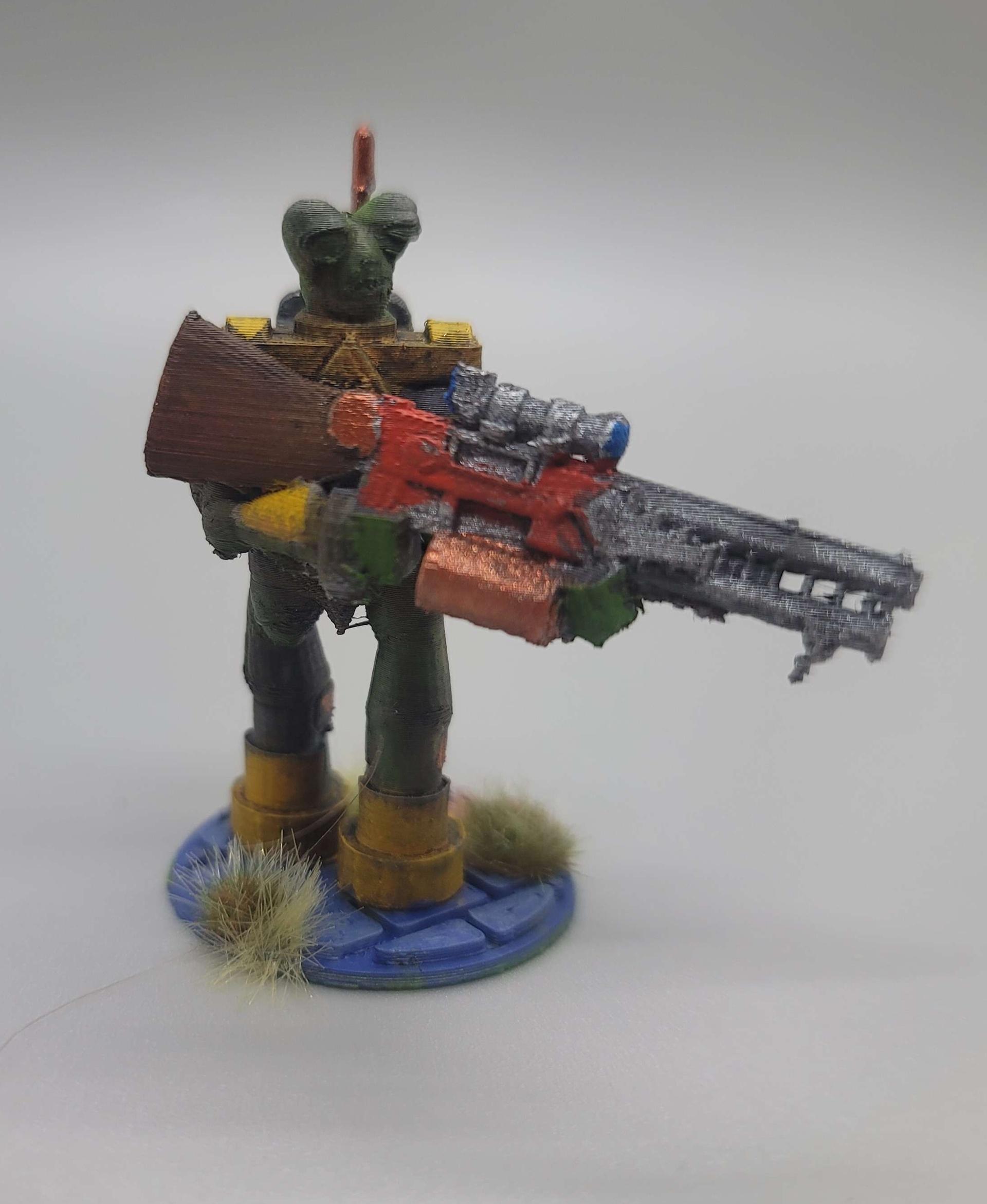 FHW:Aetherians Elite with Sniper rifle 3d model