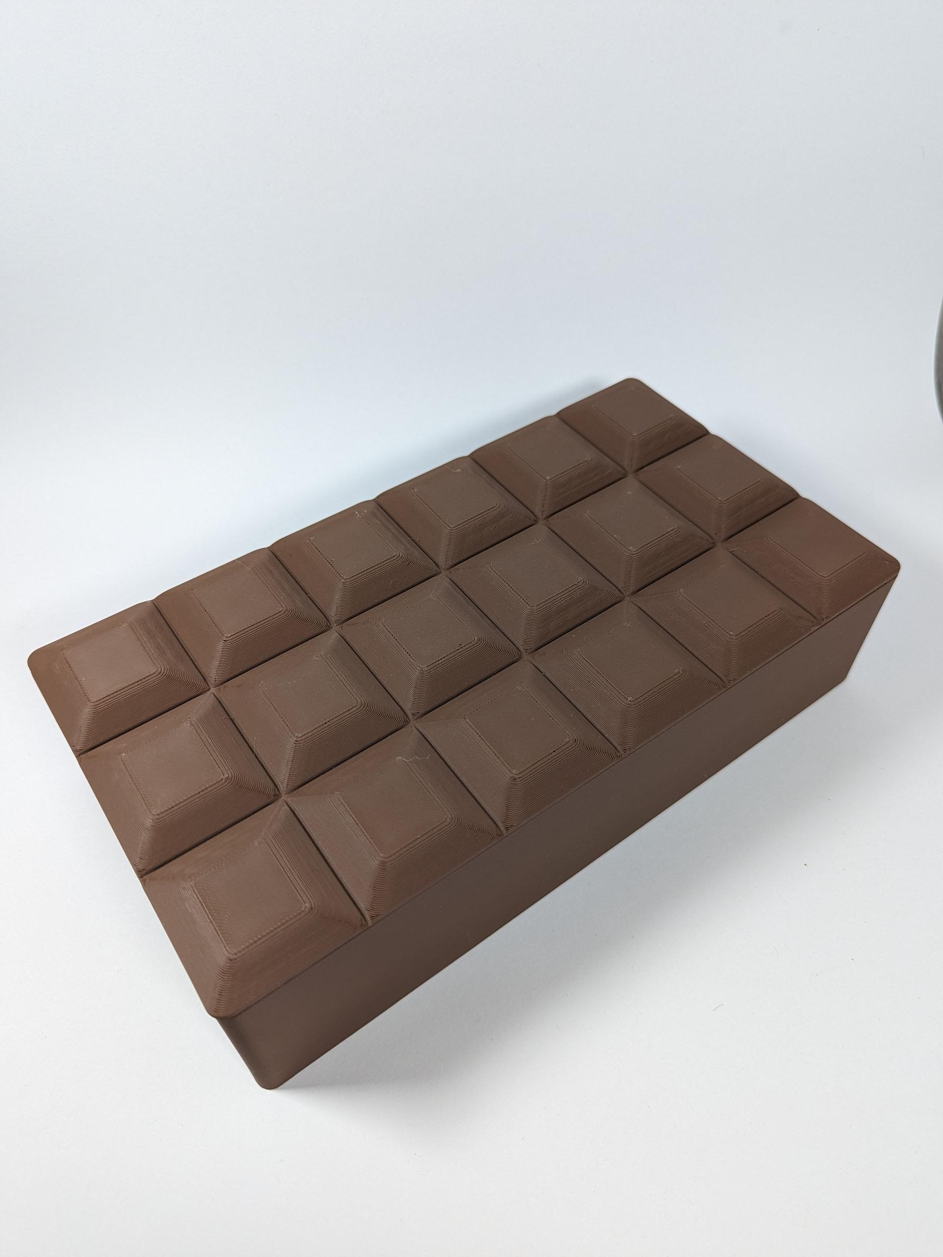 Chocolate Bar Box 3d model