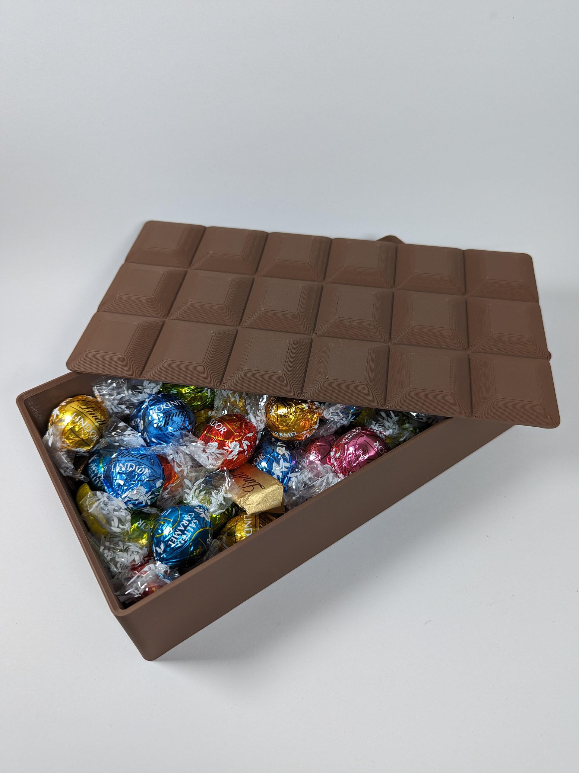 Chocolate Bar Box 3d model