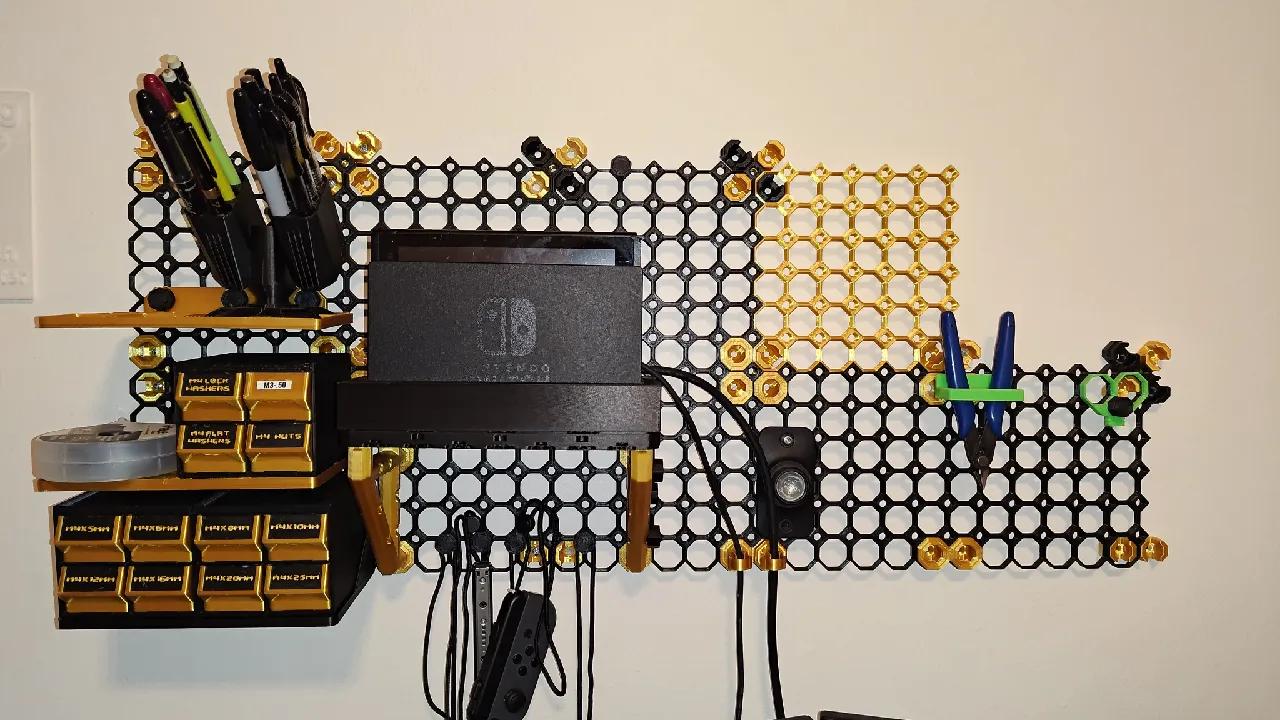 4x2 multigrid Multiboard switch holder.stl 3d model