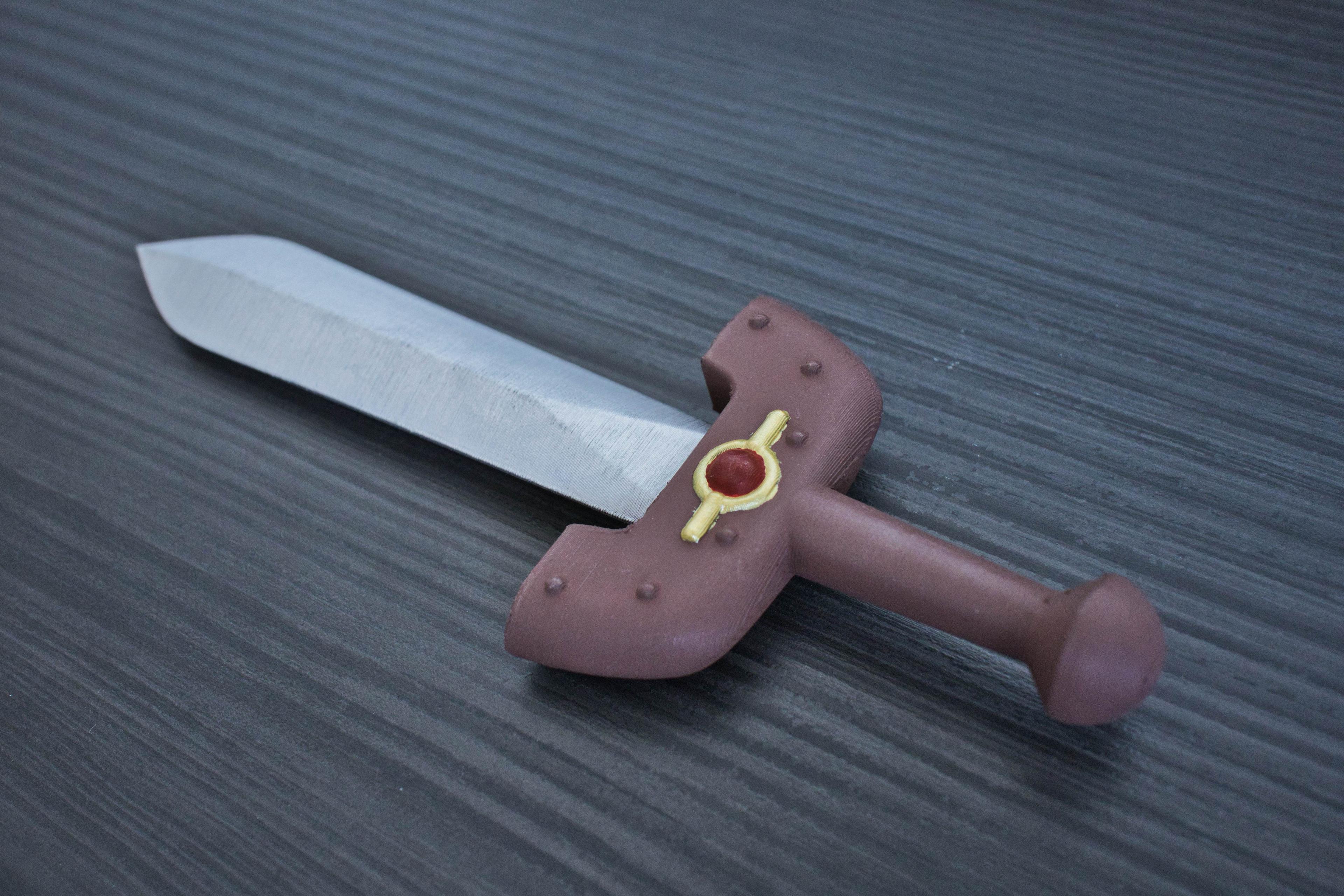 KOKIRI SWORD from Zelda OoT (Life Size)  3d model