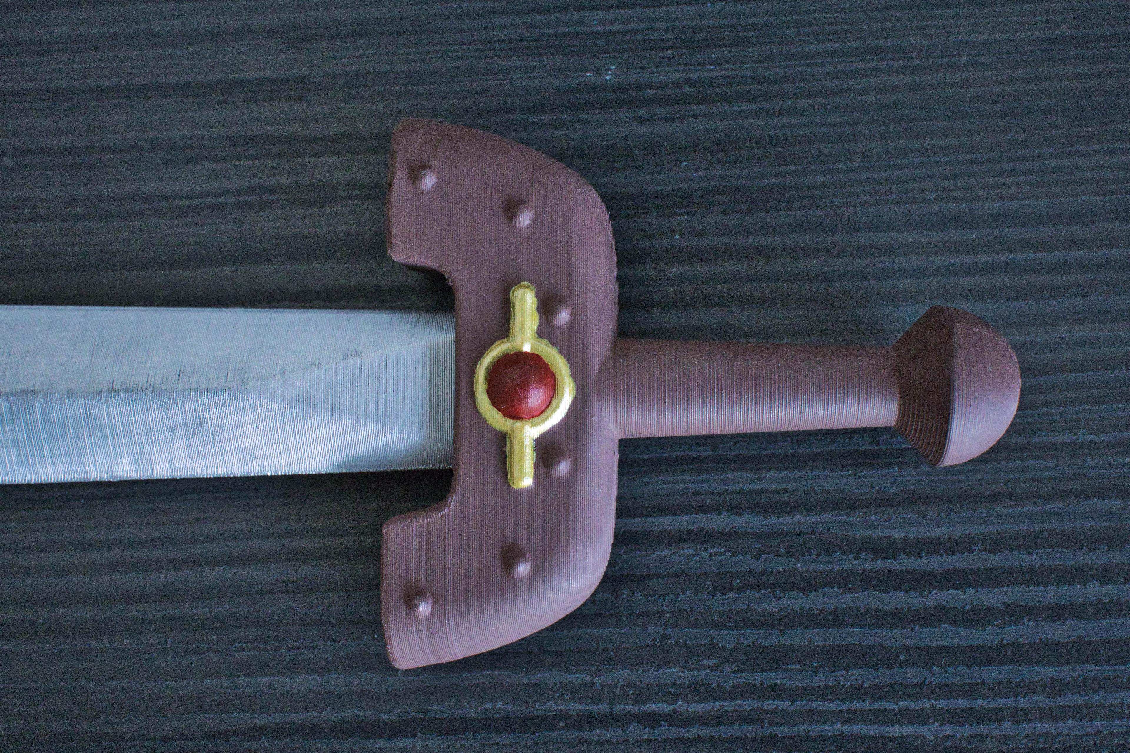 KOKIRI SWORD from Zelda OoT (Life Size)  3d model