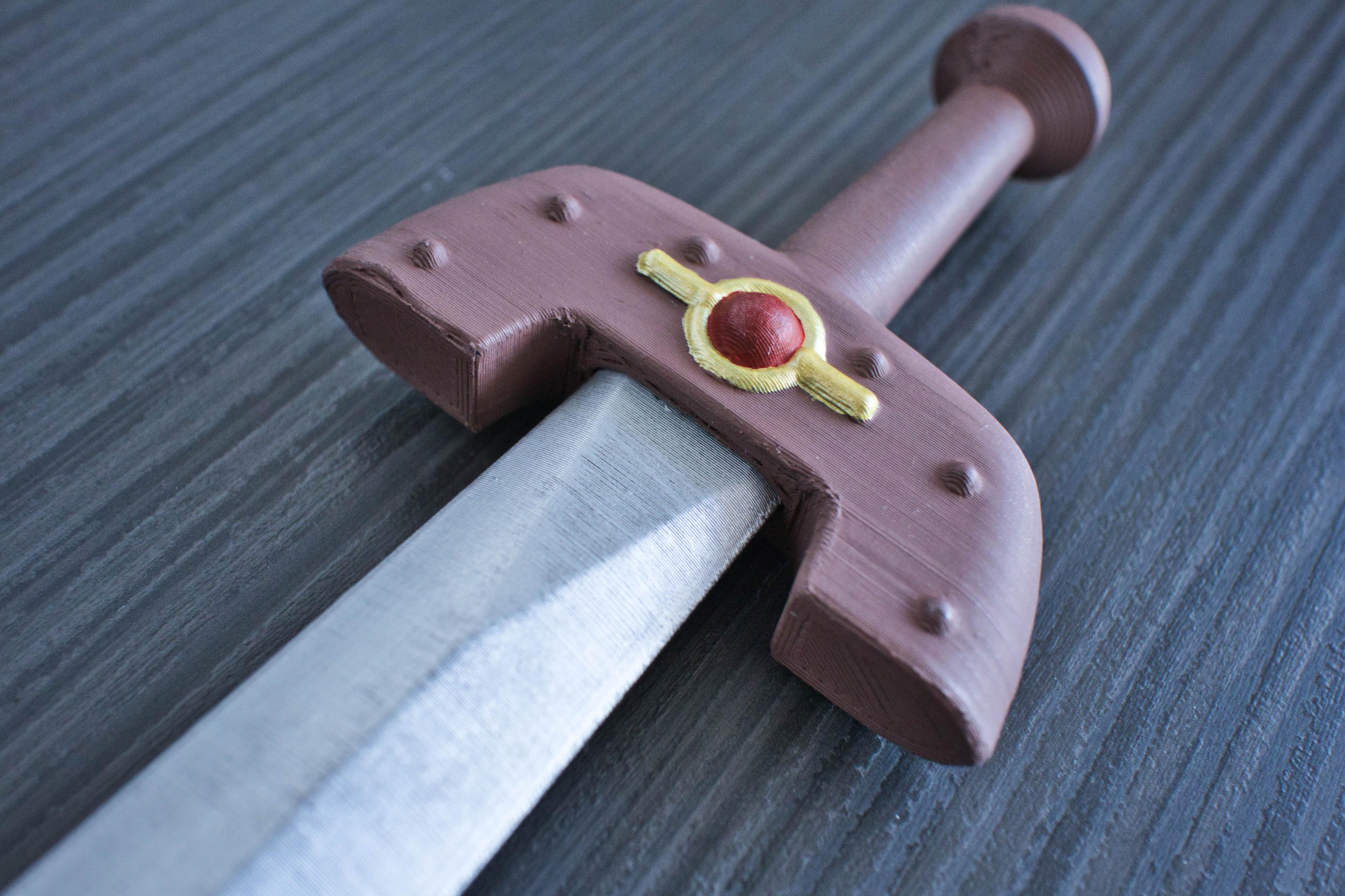 KOKIRI SWORD from Zelda OoT (Life Size)  3d model