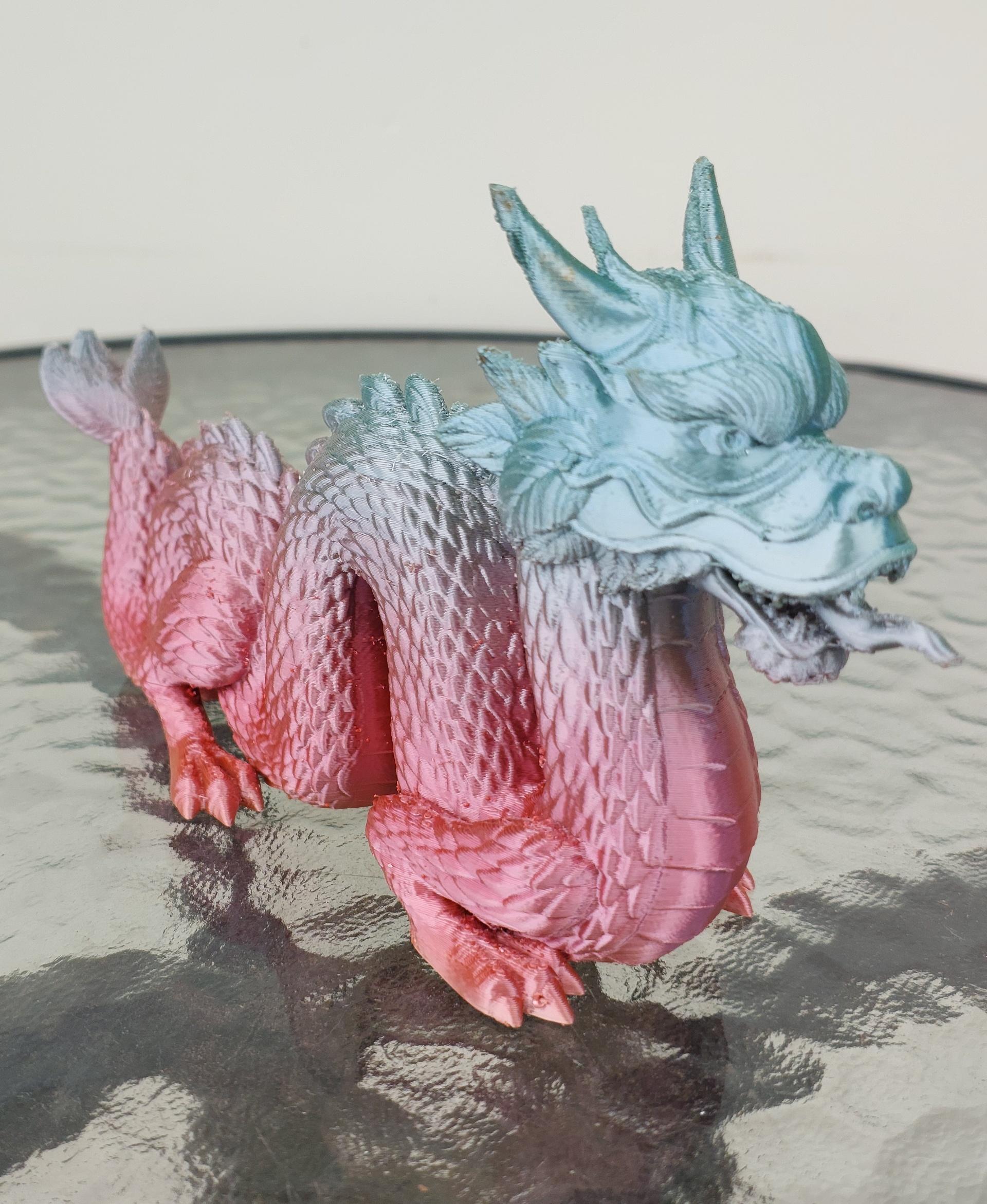 Chinese Dragon -Platform Statue 3d model