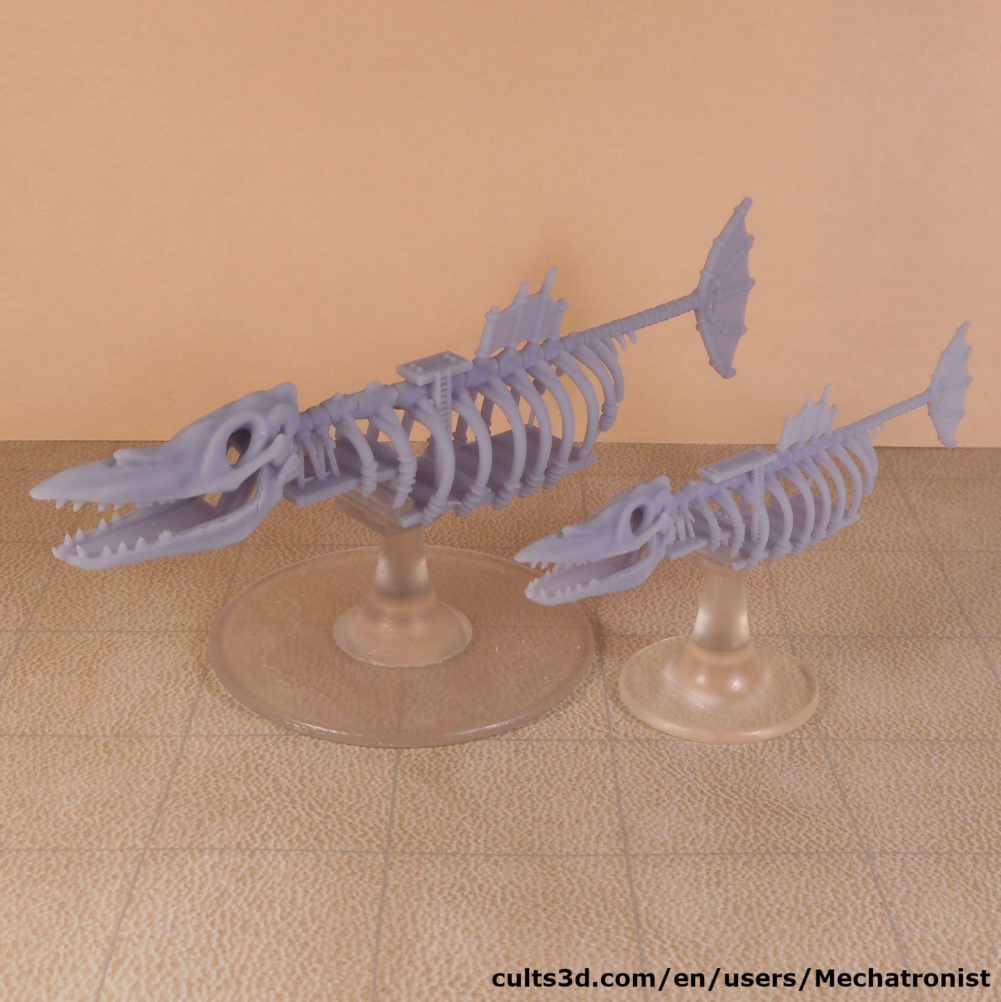 Skeleton Ship Spelljammer Miniature From DnD 2e 3d model