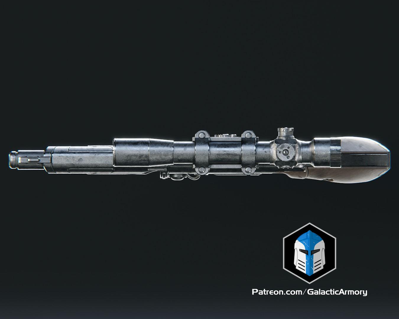 Westar 88 Blaster - 3D Print Files 3d model