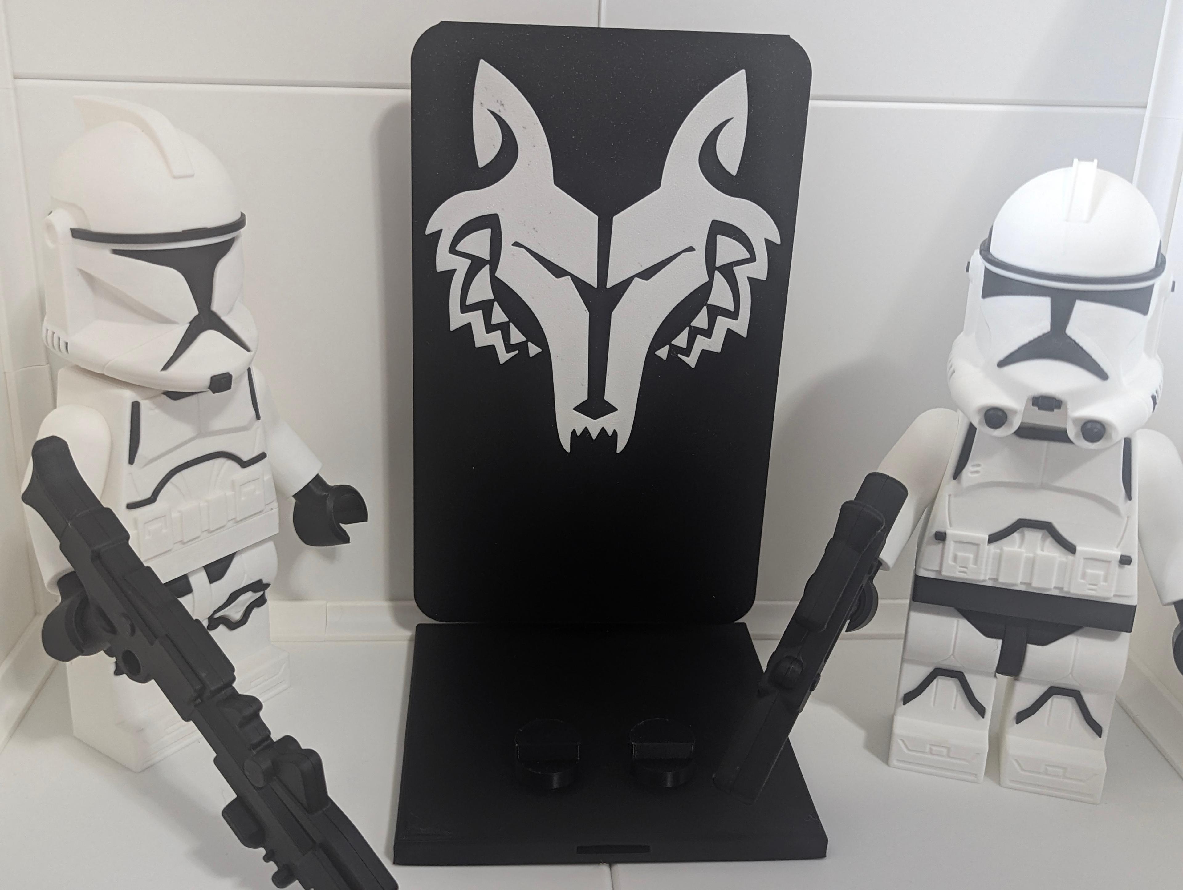 Wolf Pack Backer Plates 3d model