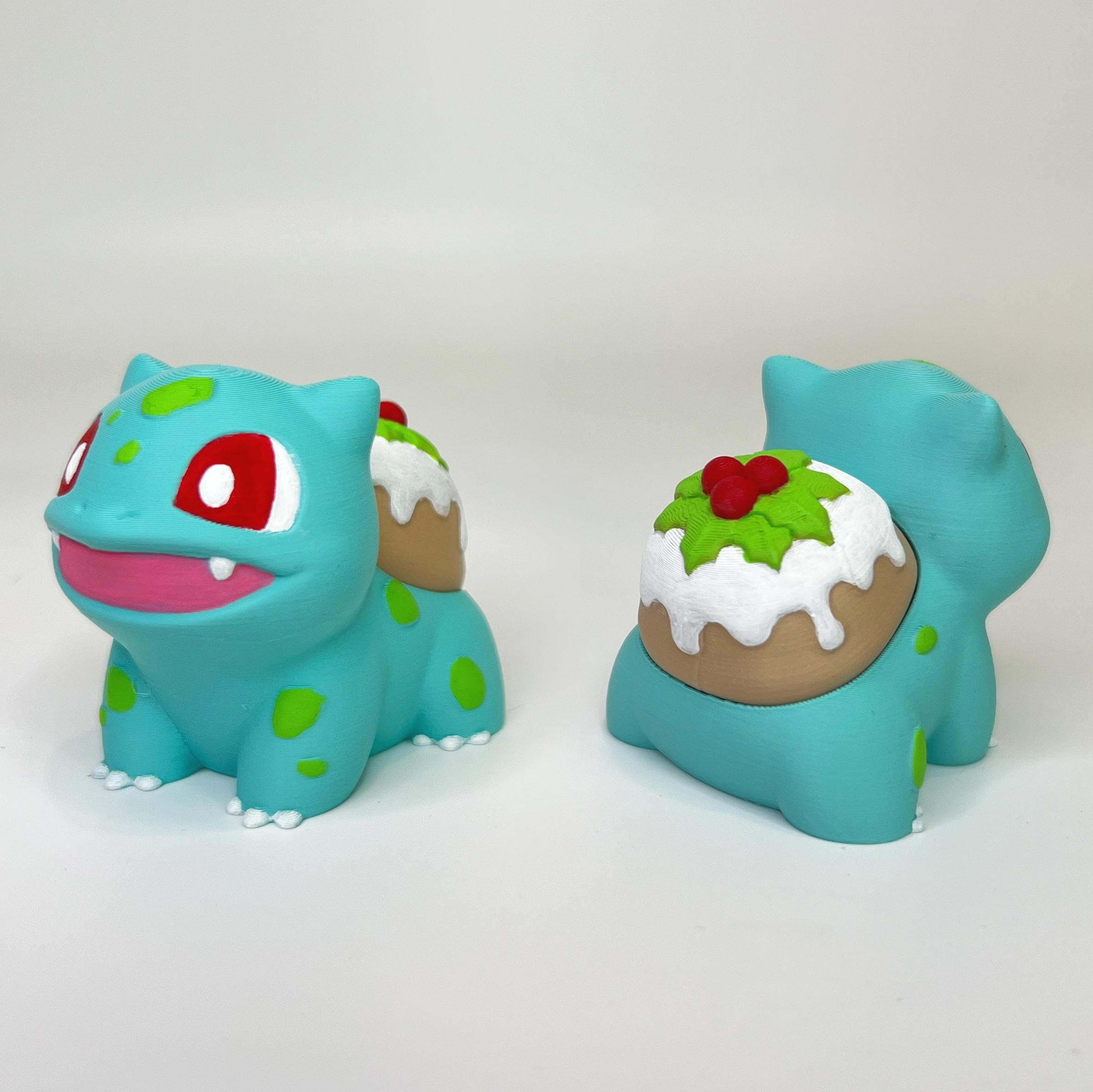 Valentine Dessert Bulbasaur Set 3d model