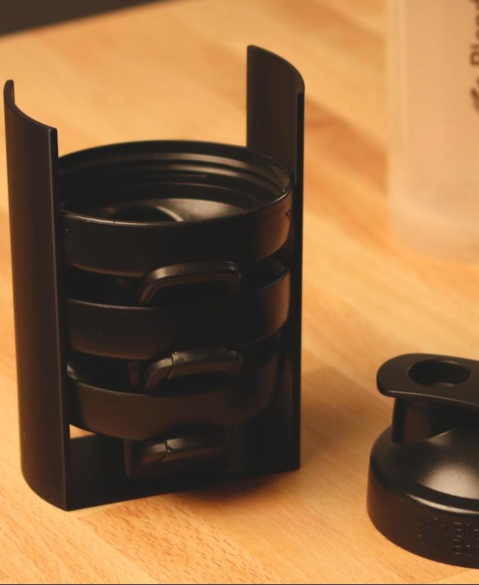 Lid Holder for Blender Bottles 3d model