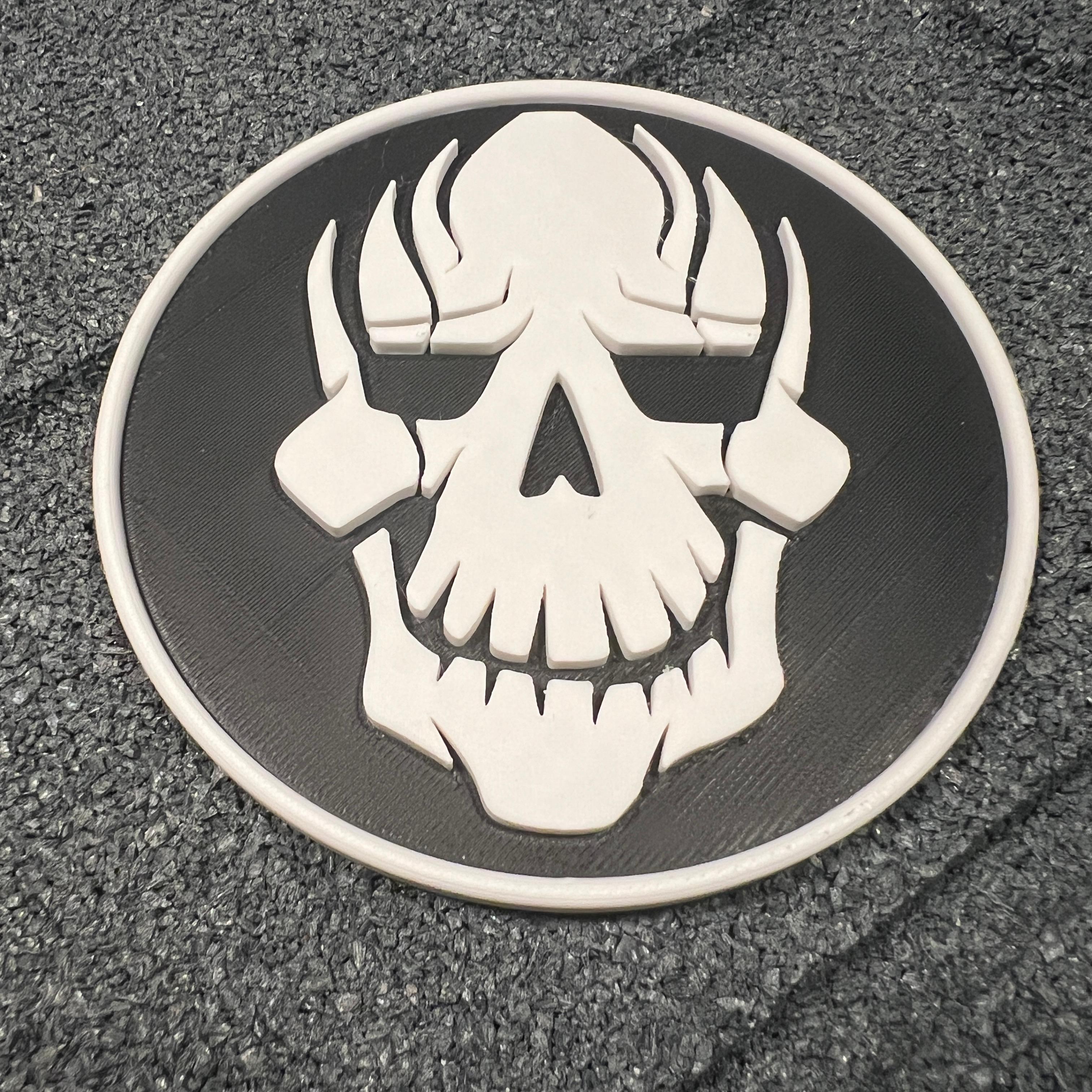 Skull Coaster 3d model