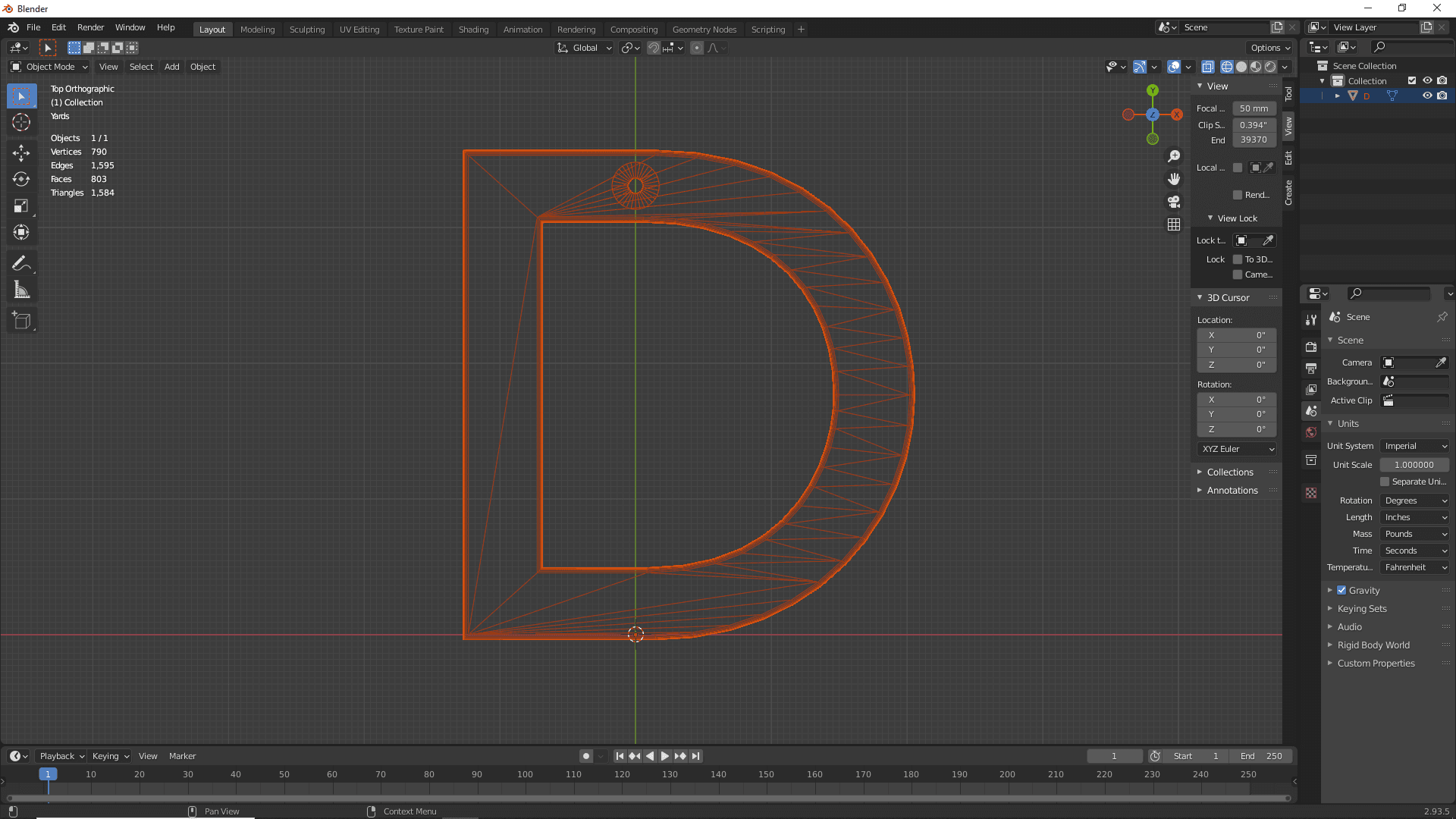 Keyboard Alphabet Numbers & Symbols 3d model