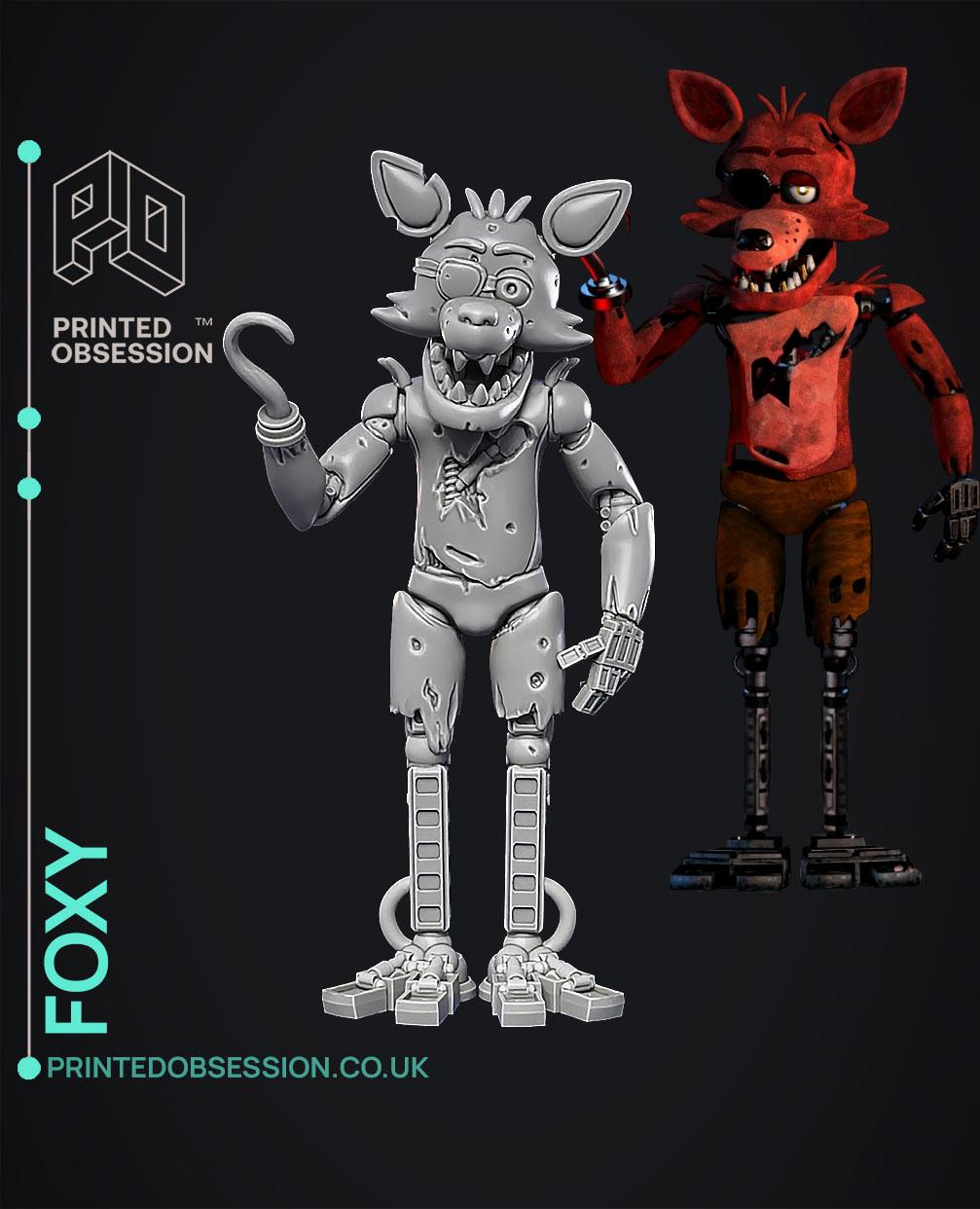 Foxy - FNAF - Fan Art 3d model